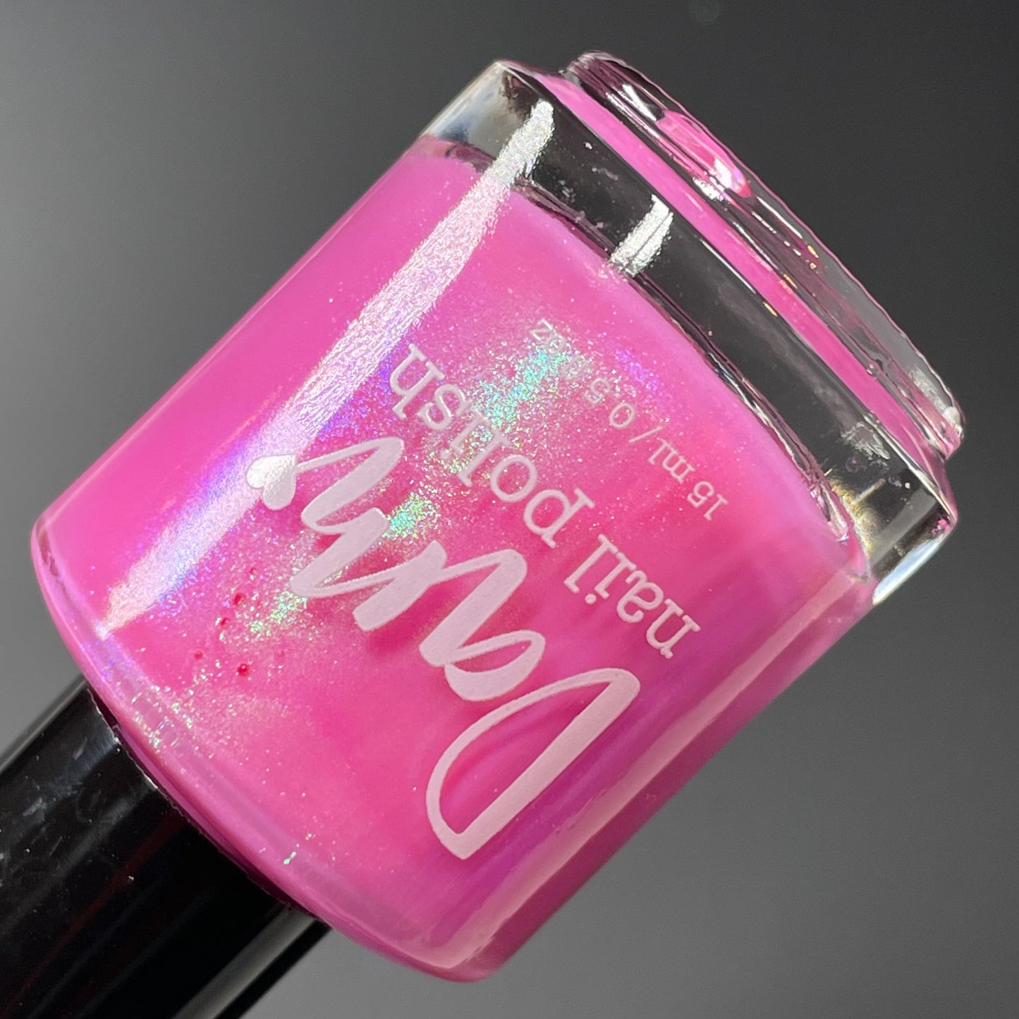 Pig - Pink Shimmer Nail Polish - Chinese Zodiac Collection - Dam Nail Polish