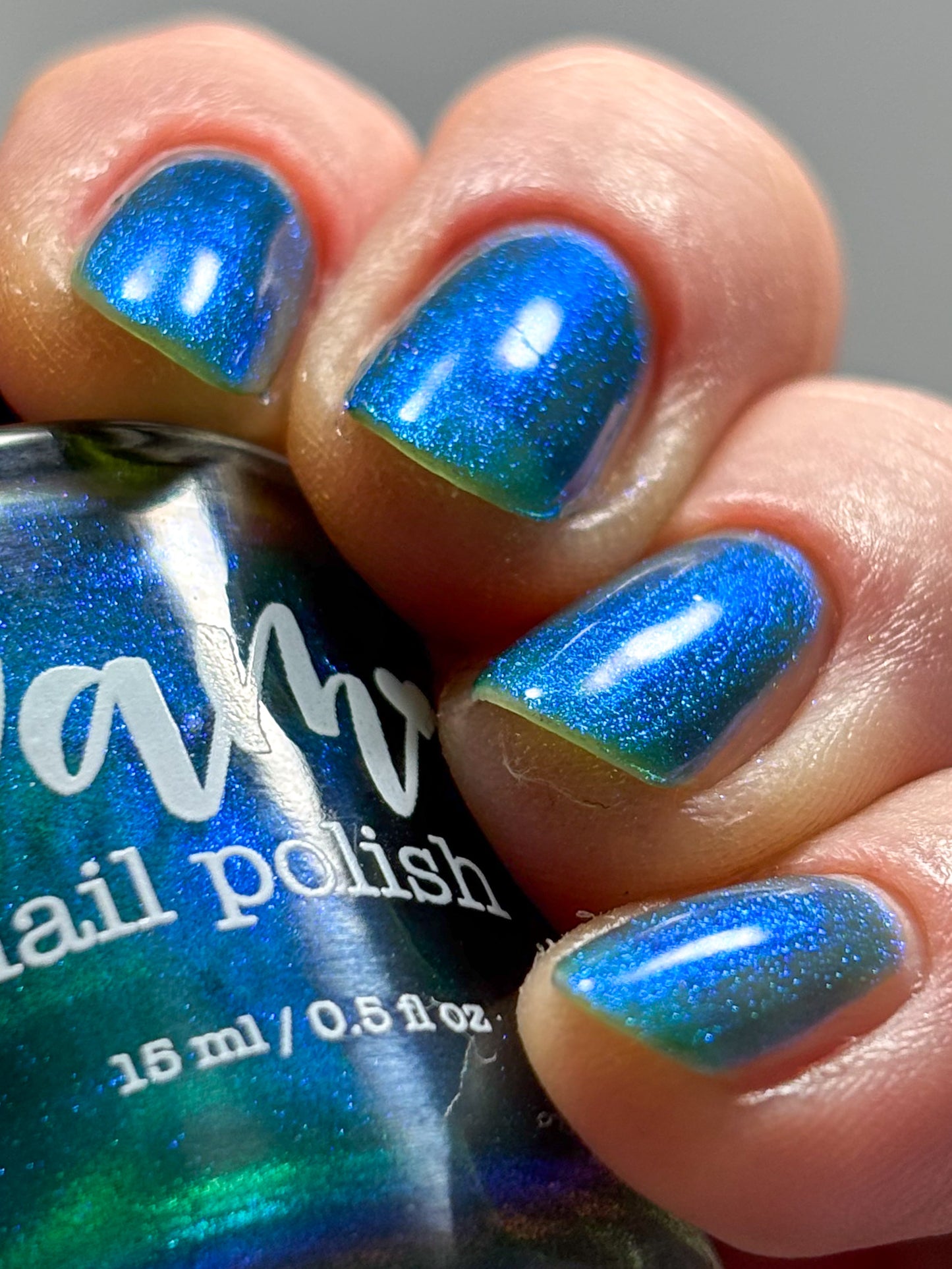 Year of the Snake - Green Shimmer Nail Polish - Lunar New Year 2025 - Dam Nail Polish