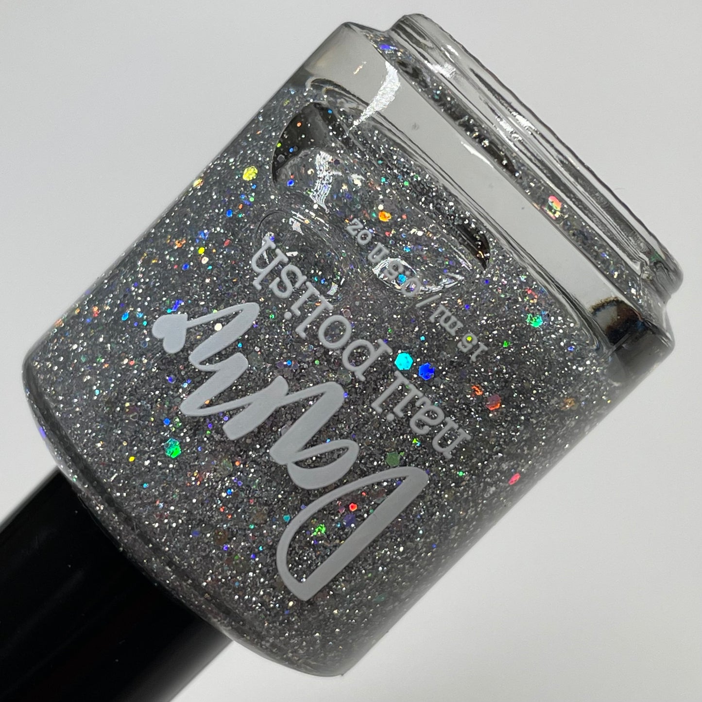 All Purpose Glitter - Topper Polish - Holographic Glitter Nail Polish - Dam Nail Polish
