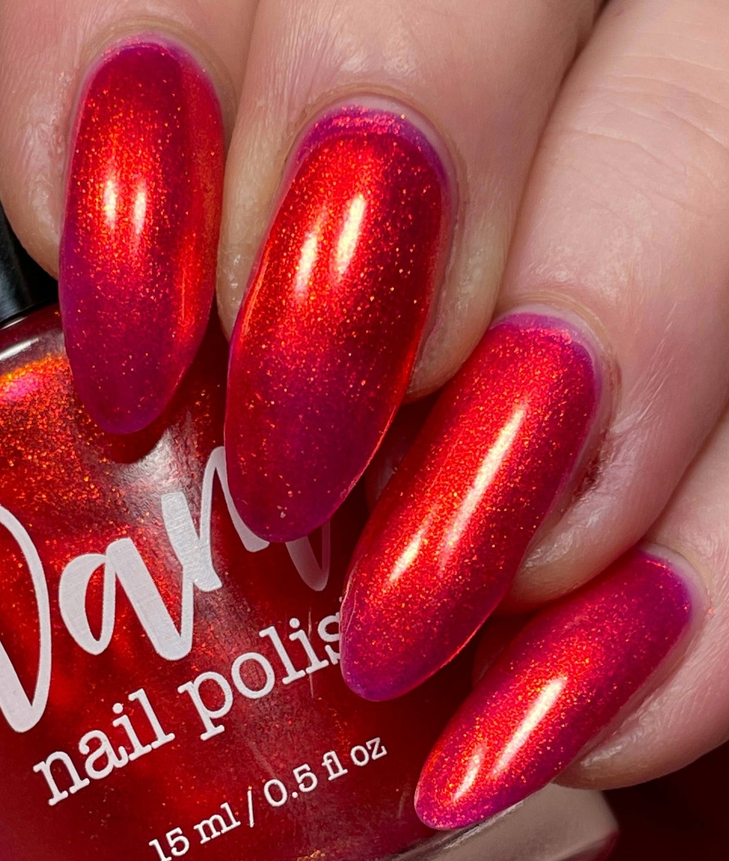 Year of the Dragon - Red Shimmer Nail Polish - Lunar New Year 2024