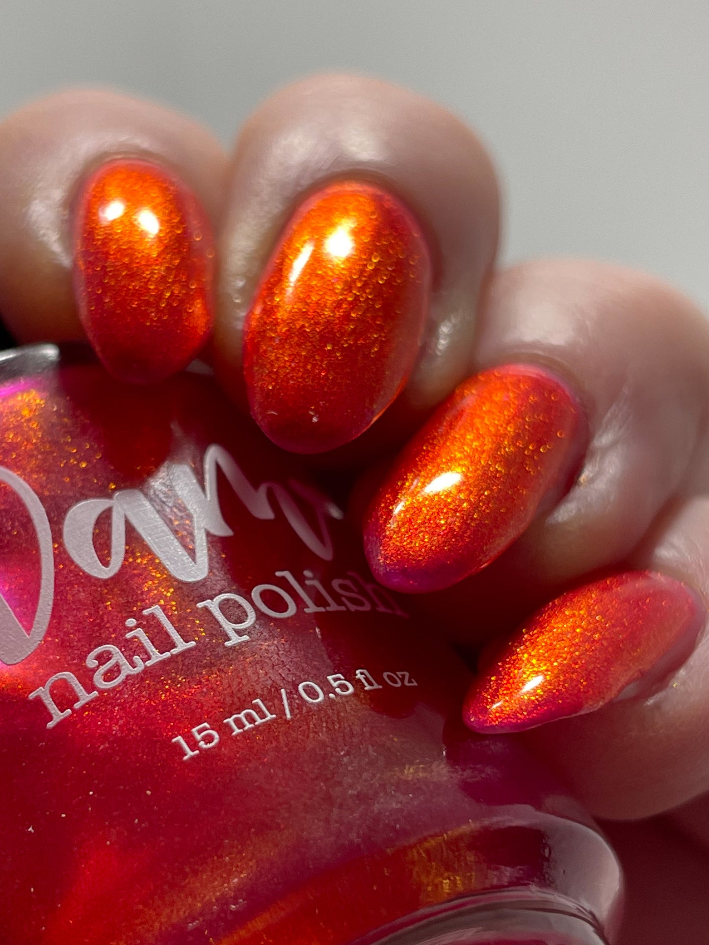 Year of the Dragon - Red Shimmer Nail Polish - Lunar New Year 2024