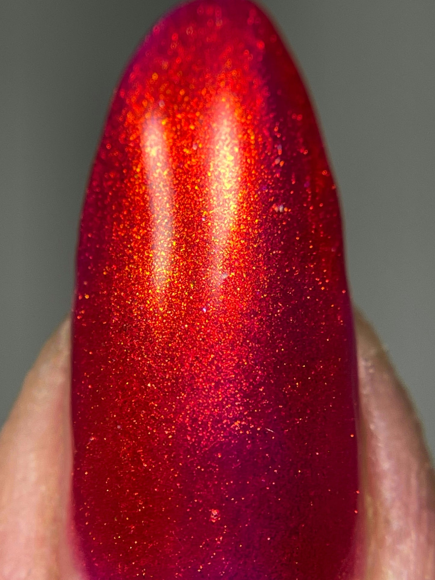 Year of the Dragon - Red Shimmer Nail Polish - Lunar New Year 2024