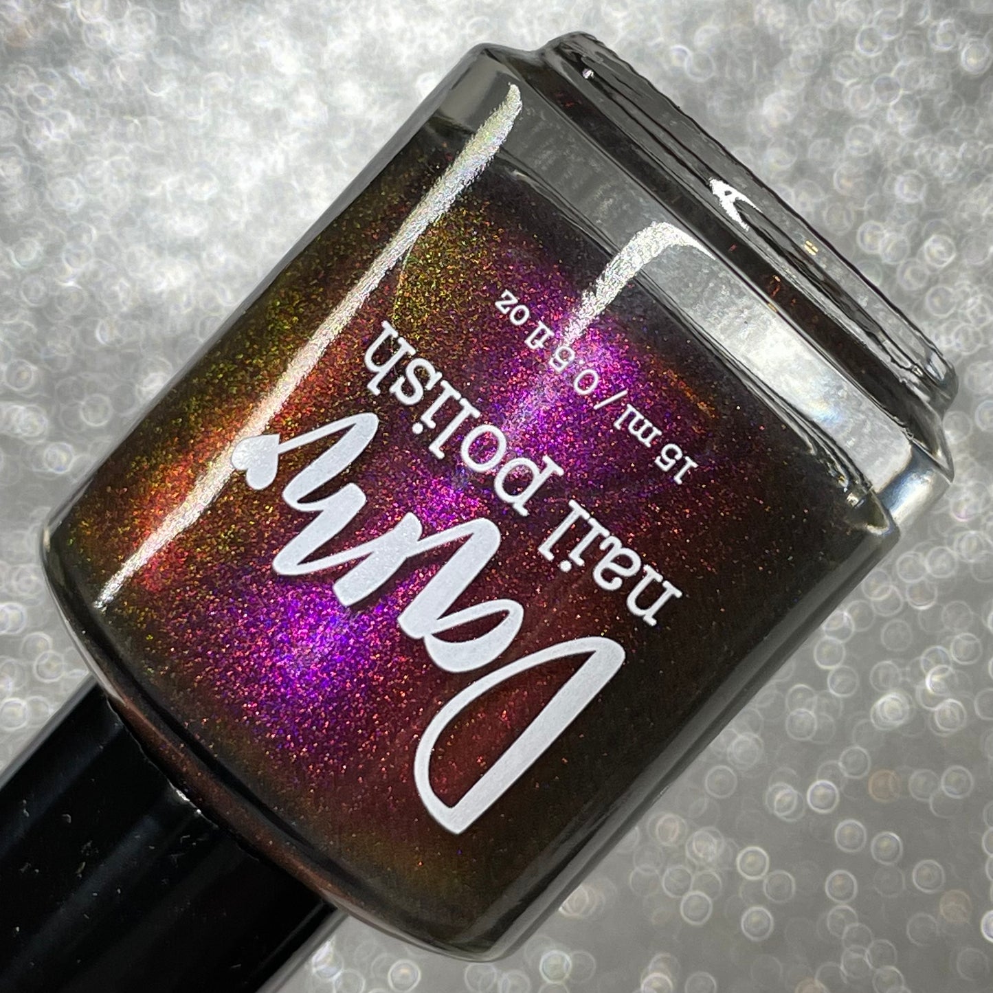 BLOODY MARY x3 - Black Nail Polish - Magnetic Nail Polish - Shimmer Nail Polish - Ghostly Collection - Halloween 2025