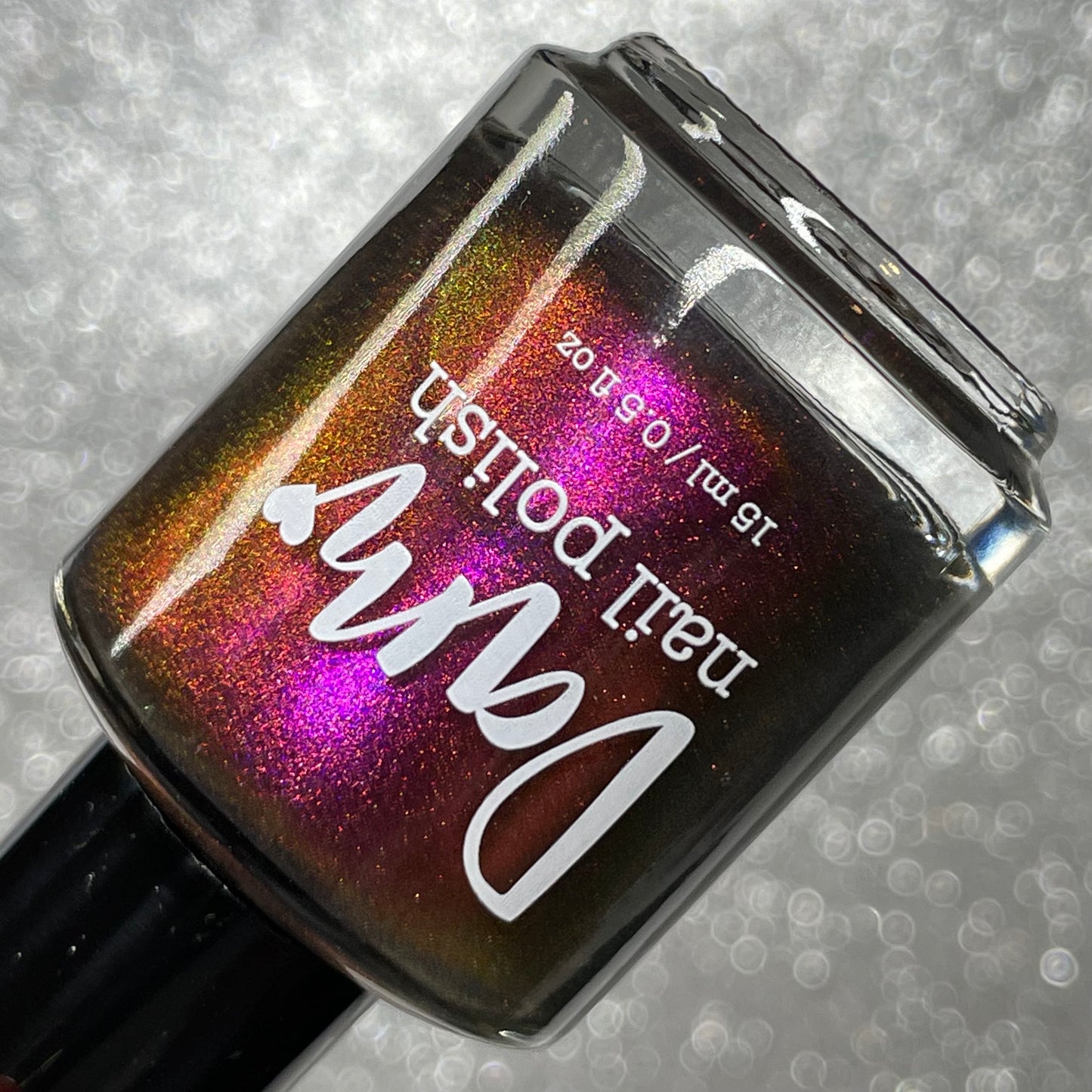 BLOODY MARY x3 - Black Nail Polish - Magnetic Nail Polish - Shimmer Nail Polish - Ghostly Collection - Halloween 2025