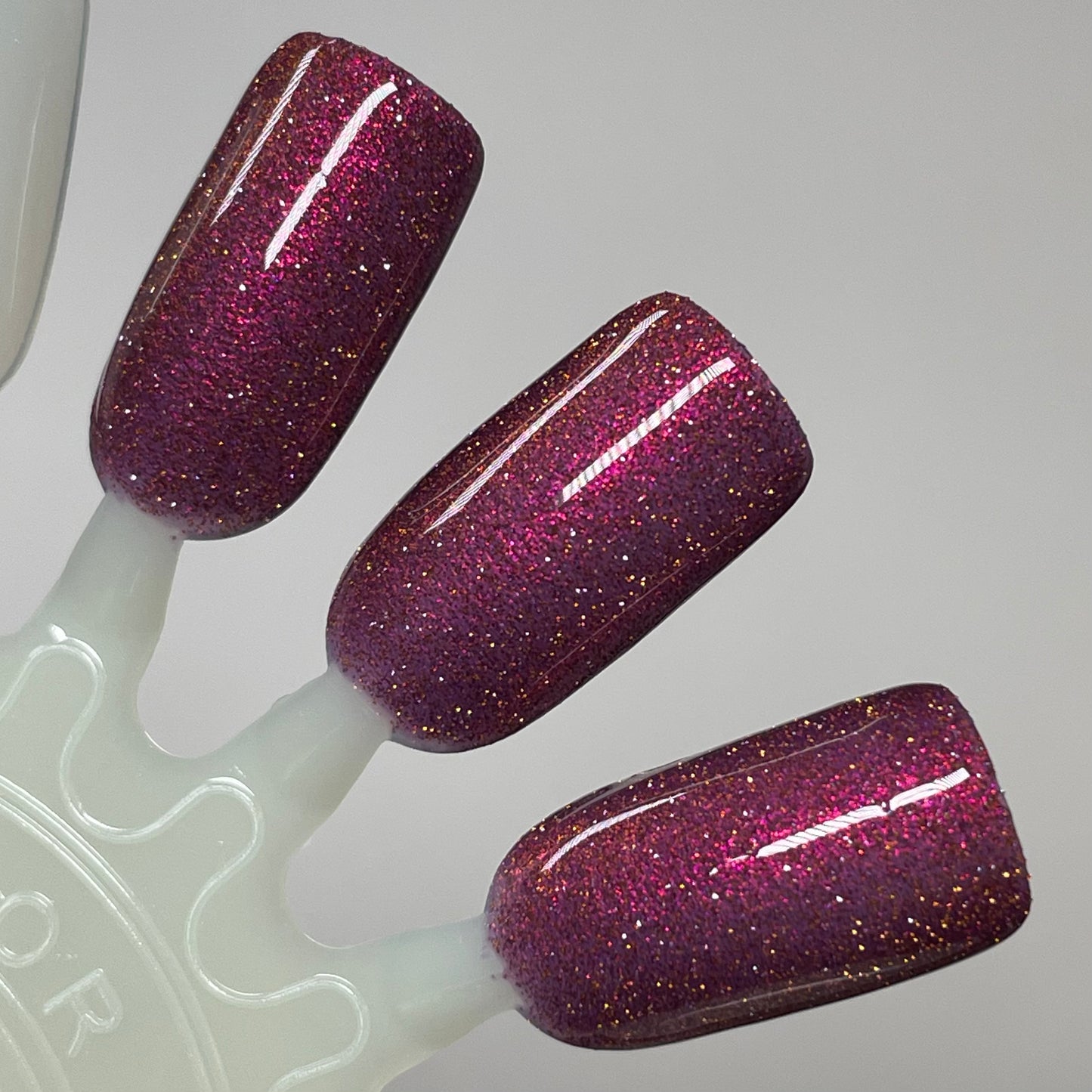 COMING SOON 2/27 NOON ET! PRE ORDER: Spicy Sangria - Red Nail Polish - Reflective Nail Polish - Glitter Nail Polish - 12 Dam Days of Polish 2025 - Turnaround time ~5 weeks - Dam Nail Polish