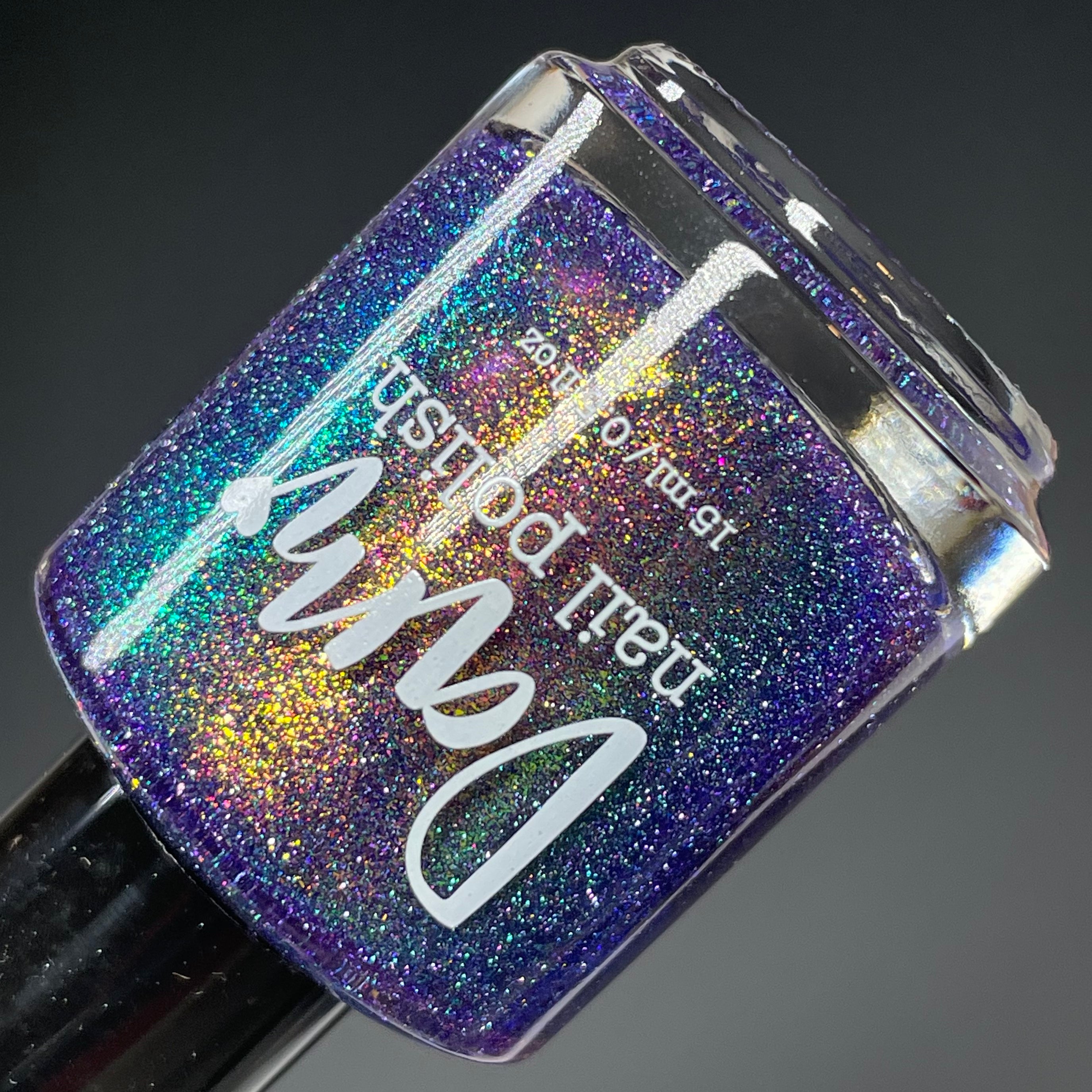 DOWLUCK SONATAワームカラー Welcome Home - Purple Nail Polish - Reflective Glitter Nail Polish