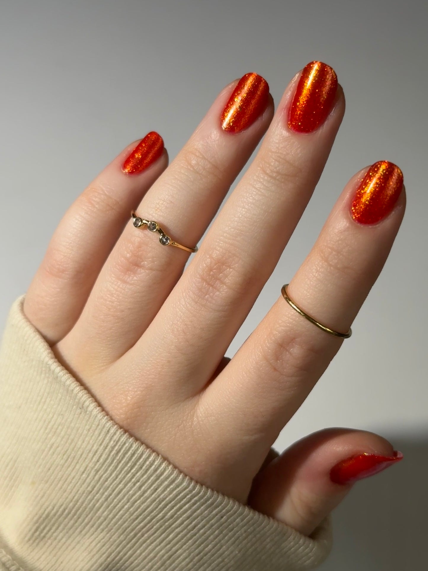 PRE ORDER: Dani Cali - Red Shimmer Nail Polish - Bonus Track Collection - Ships in Approx. 5 Weeks - Dam Nail Polish