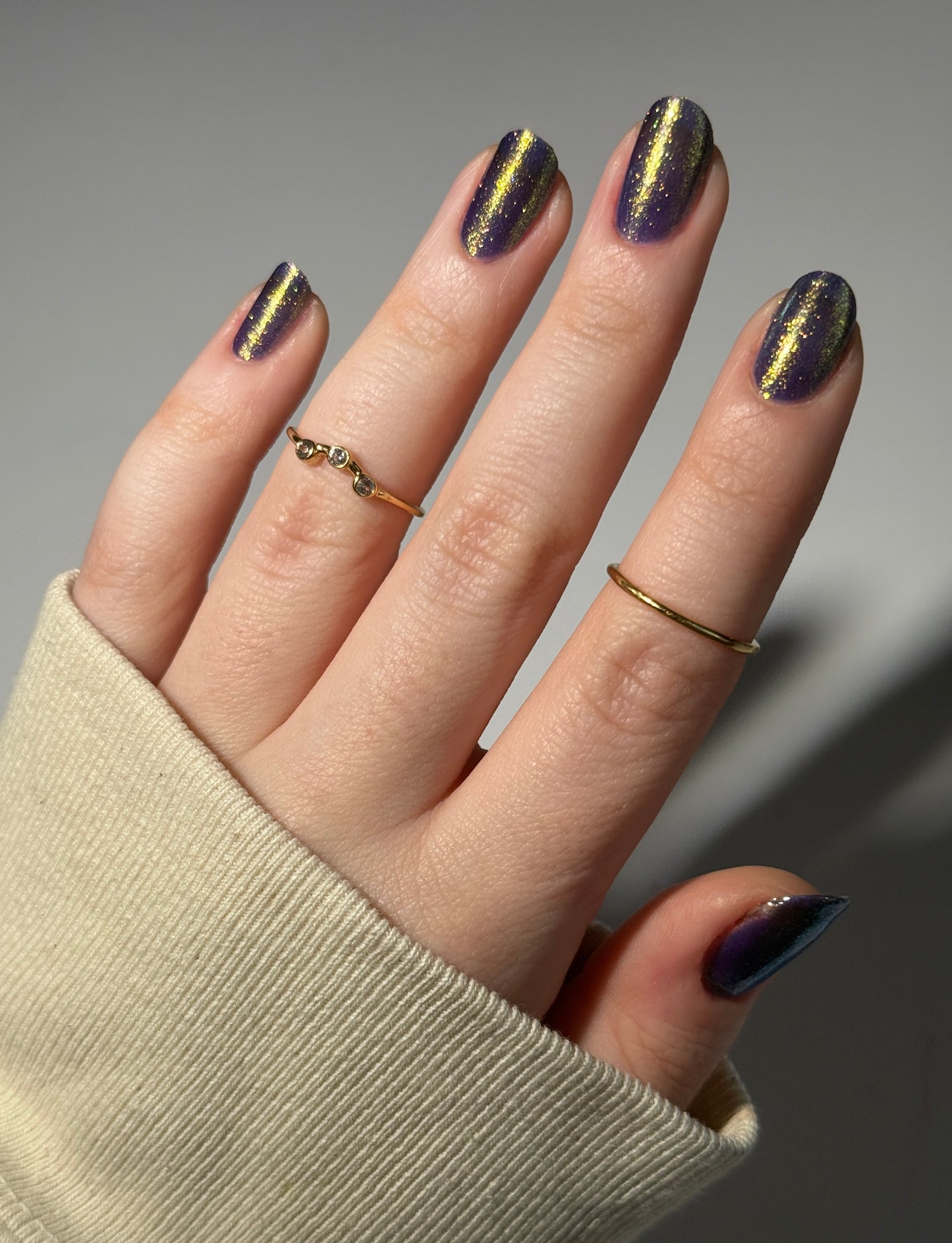 PRE ORDER: Sandman - Blurple Purple Shimmer Nail Polish - Bonus Track Collection - Ships in Approx. 5 Weeks - Dam Nail Polish