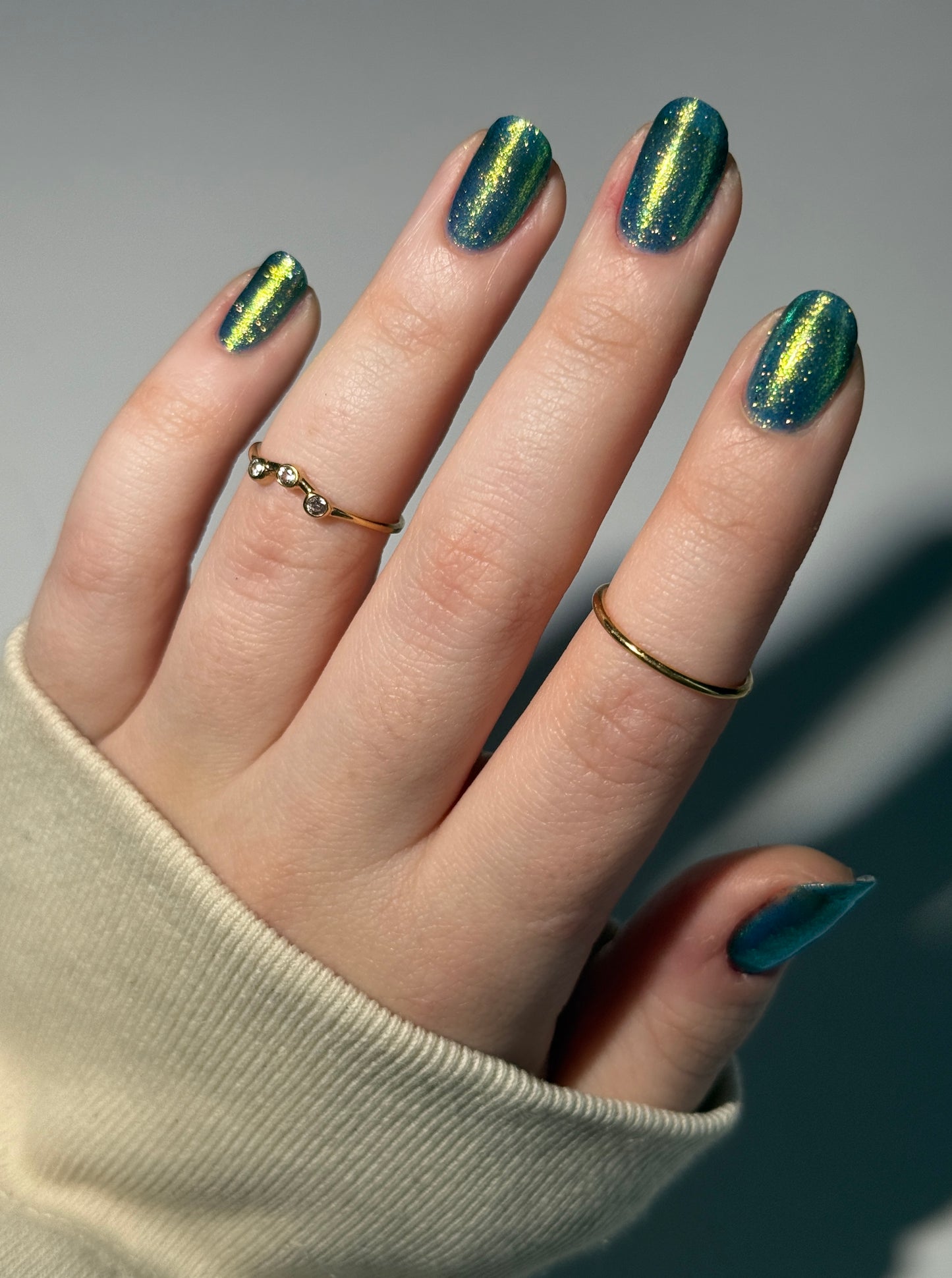 PRE ORDER: Sabotage - Blue Shimmer Nail Polish - Bonus Track Collection - Ships in Approx. 5 Weeks - Dam Nail Polish