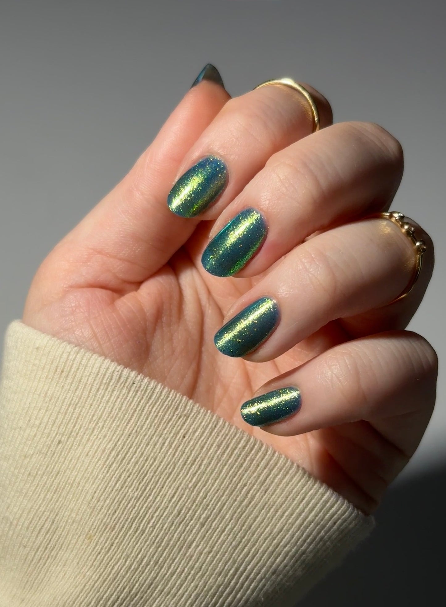 PRE ORDER: Sabotage - Blue Shimmer Nail Polish - Bonus Track Collection - Ships in Approx. 5 Weeks - Dam Nail Polish