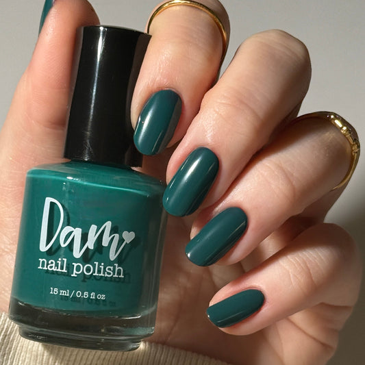 Kale Yeah! - Green Nail Polish - Cream Nail Polish - Fall Nail Polish - Autumn Harvest Creams