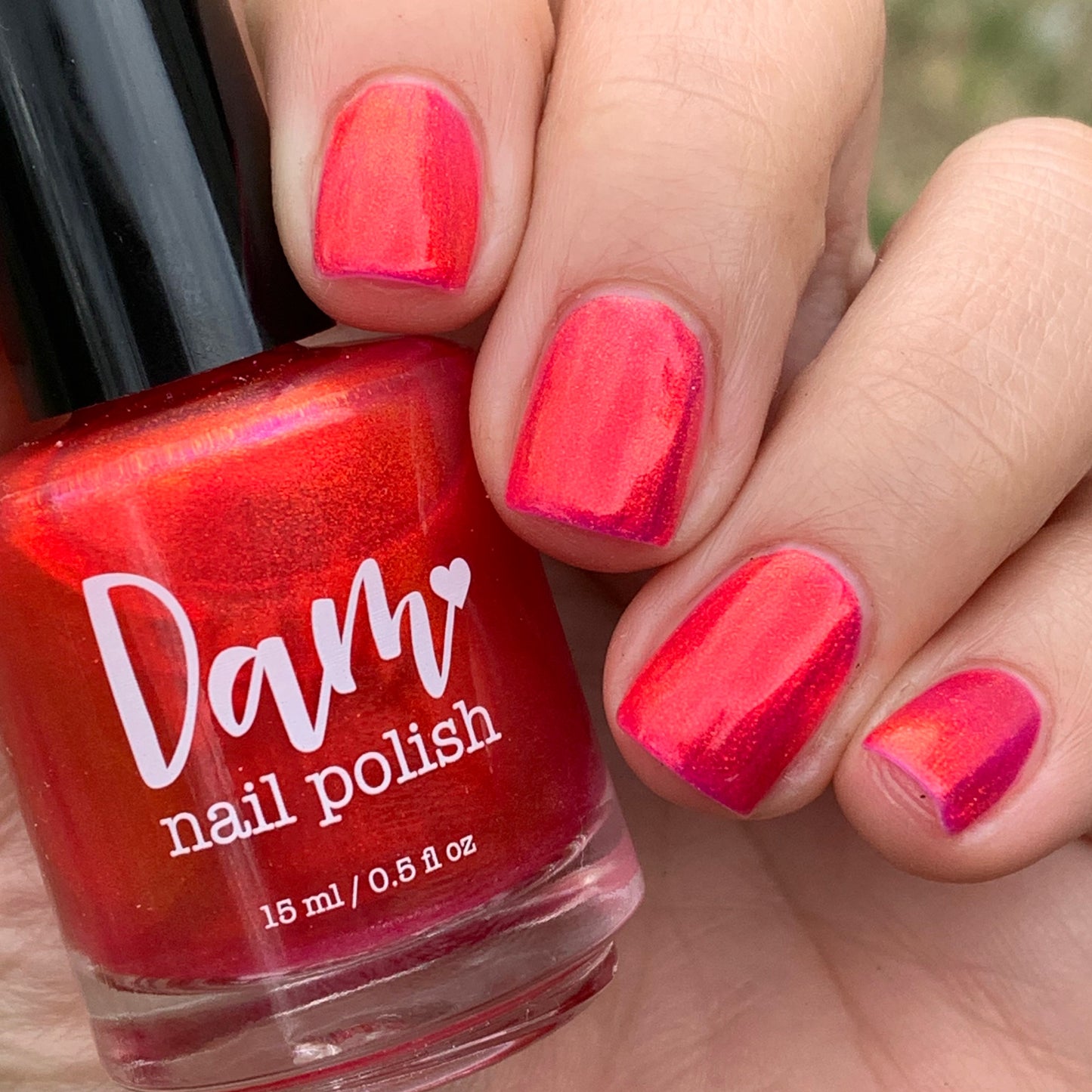 Year of the Dragon - Red Shimmer Nail Polish - Lunar New Year 2024