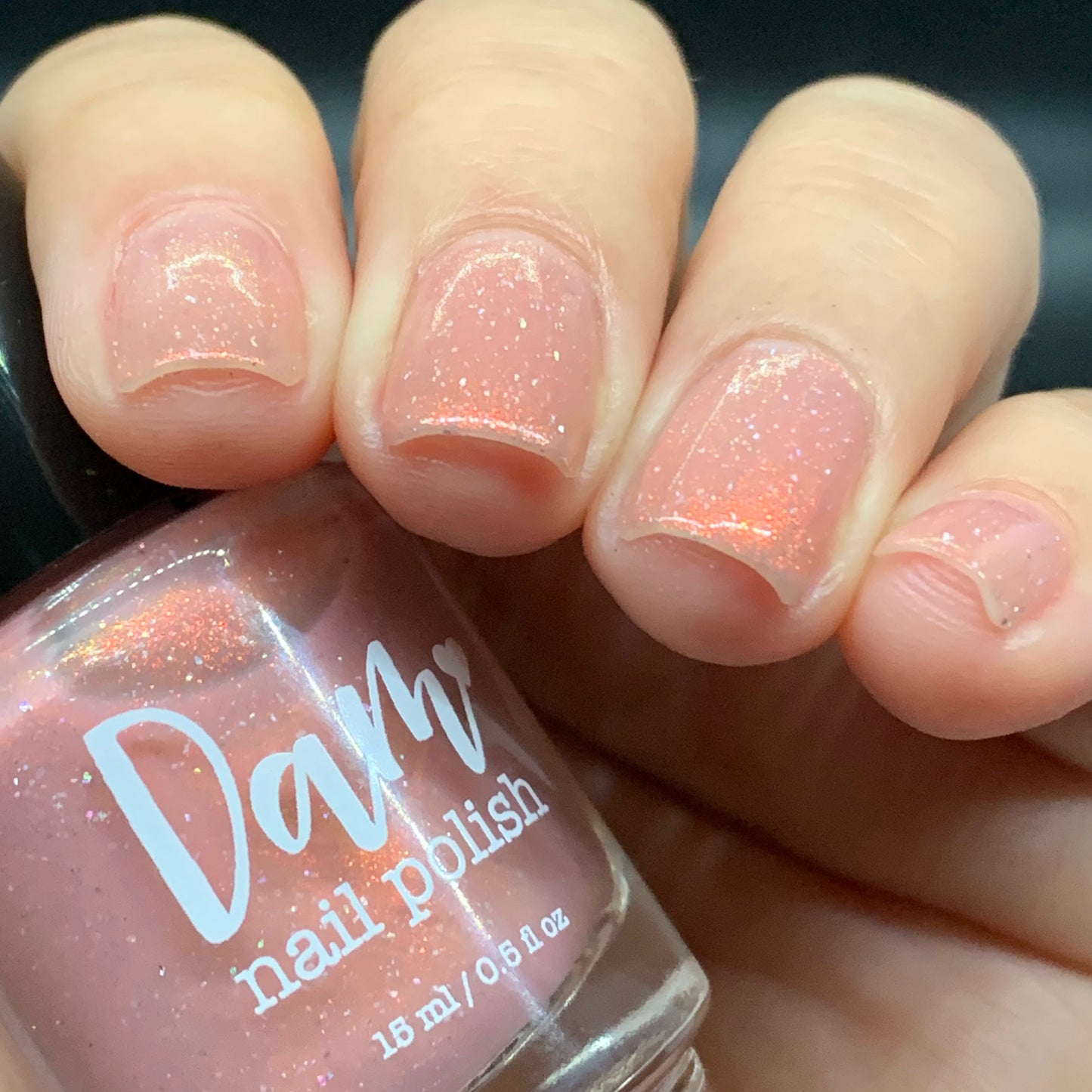 The Bean - Pink Shimmer Nail Polish - PBE Exclusive