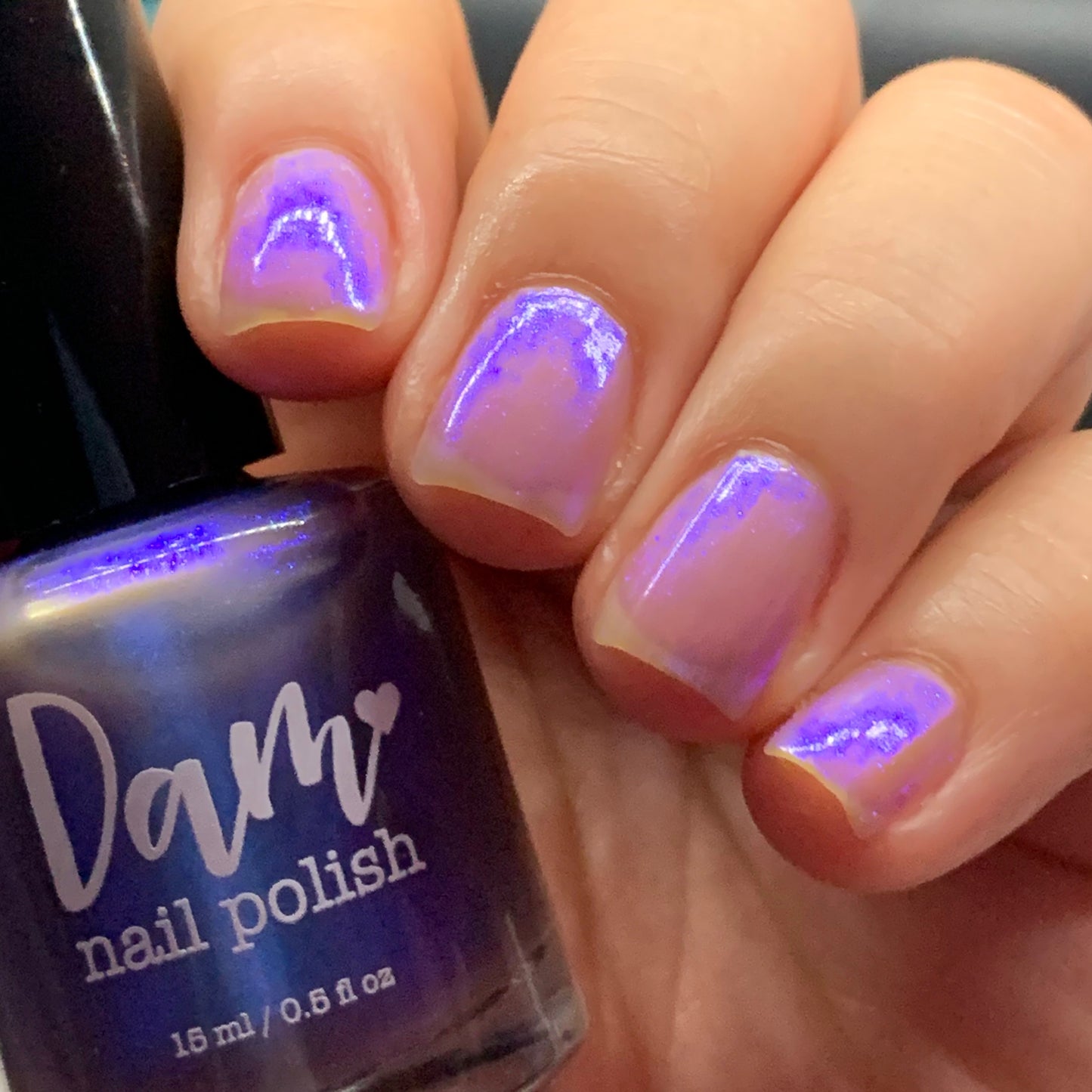 Motherf*cking Purple Saber - Blurple Shimmer Nail Polish - Trust the Shimmer Collection