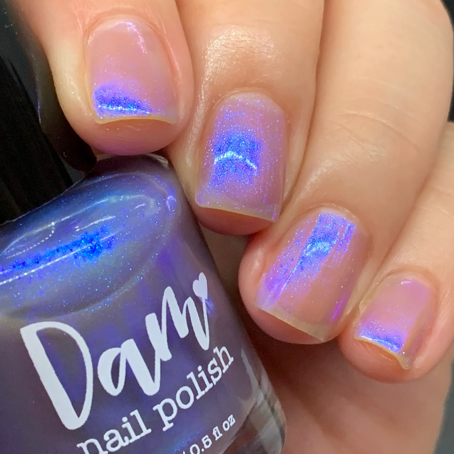 Motherf*cking Purple Saber - Blurple Shimmer Nail Polish - Trust the Shimmer Collection