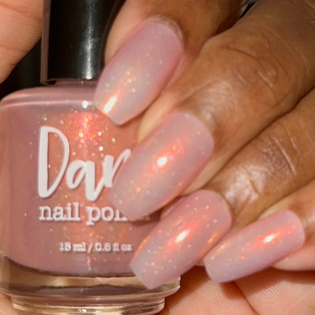 The Bean - Pink Shimmer Nail Polish - PBE Exclusive