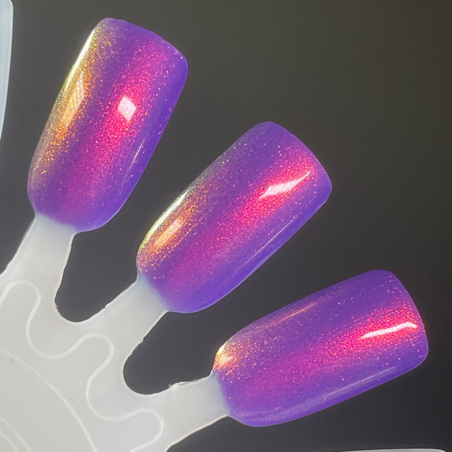 Roe, Roe, Roe Your Vote - Purple Shimmer Nail Polish - Abortion Funds Org Polish