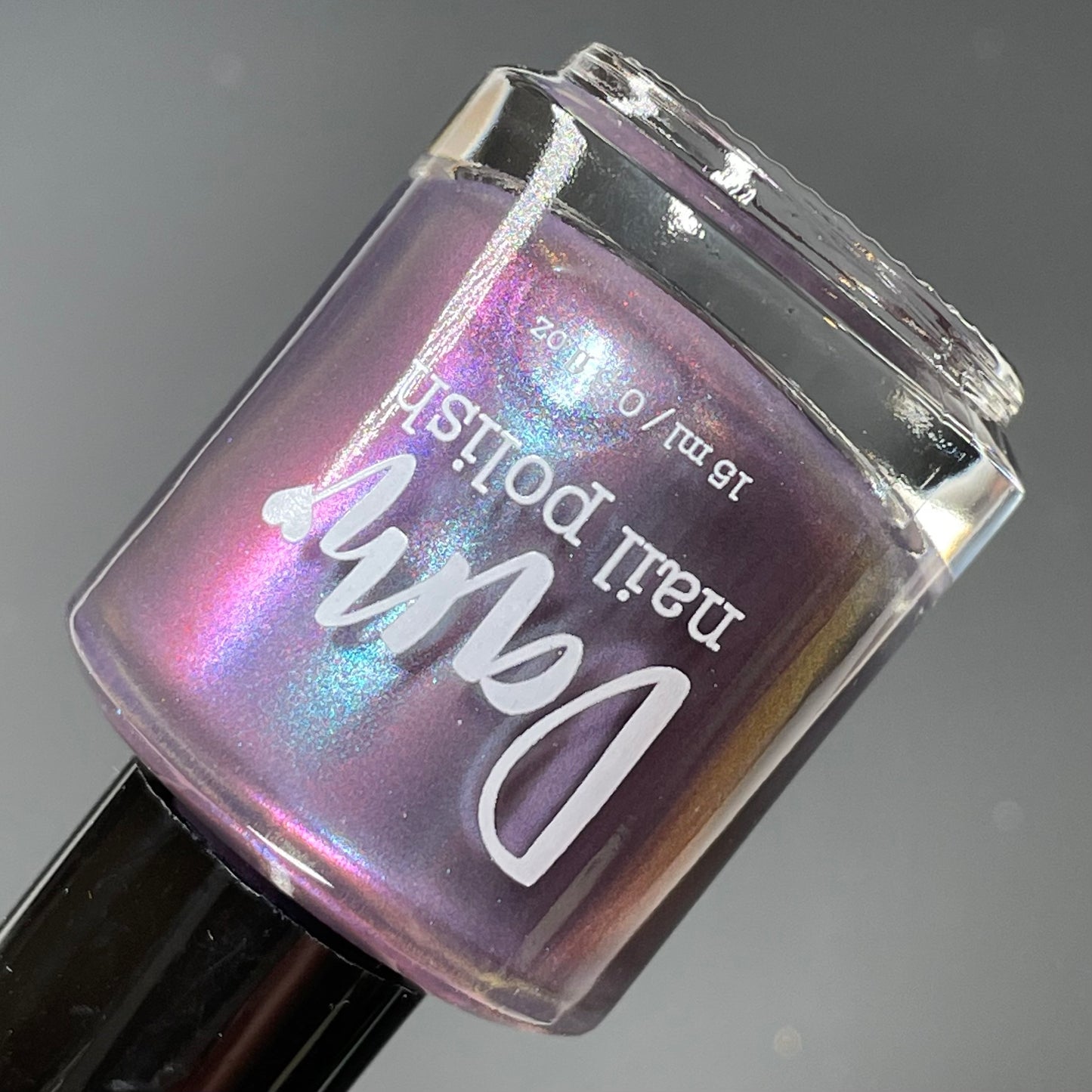 Storytelling By the Fire - Purple Magnetic Nail Polish - 12 Dam Days of Polish Advent 2024 - Dam Nail Polish