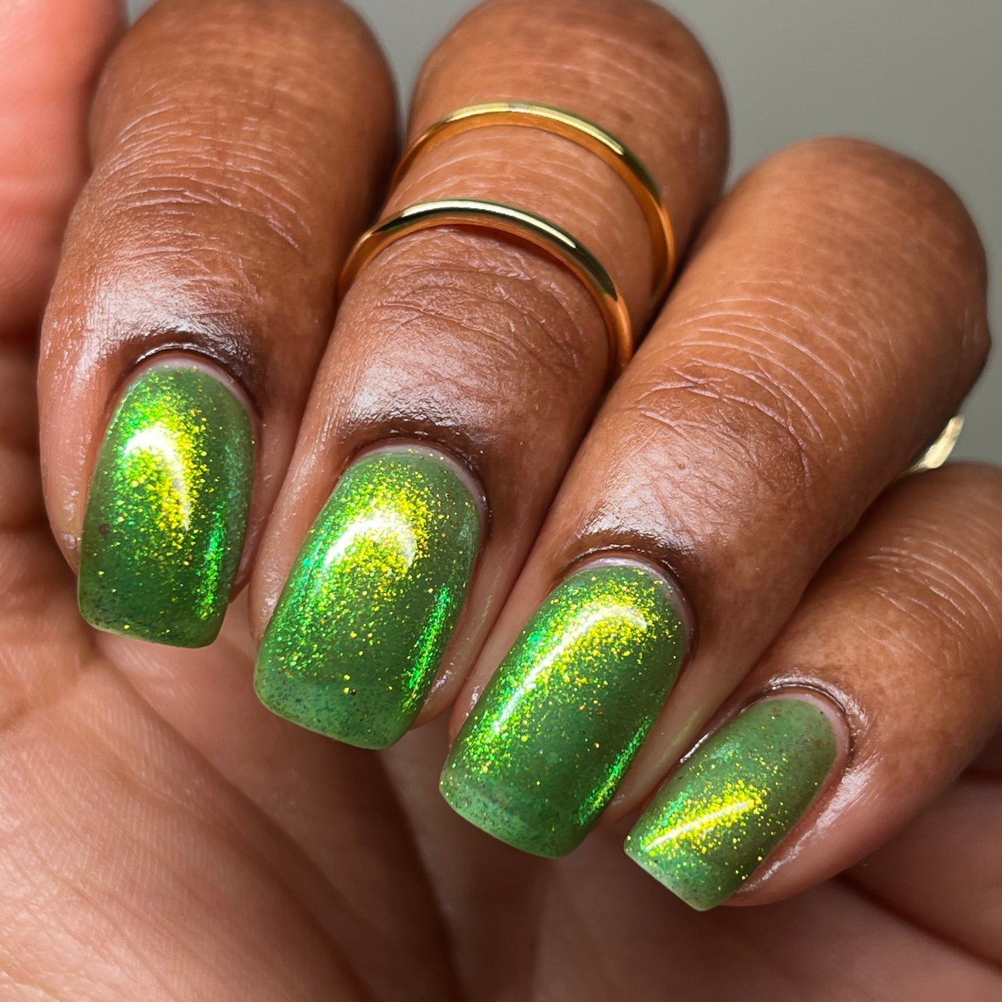 PRE ORDER: Maps - Lime Green Shimmer Nail Polish - Bonus Track Collection - Ships in Approx. 5 Weeks - Dam Nail Polish