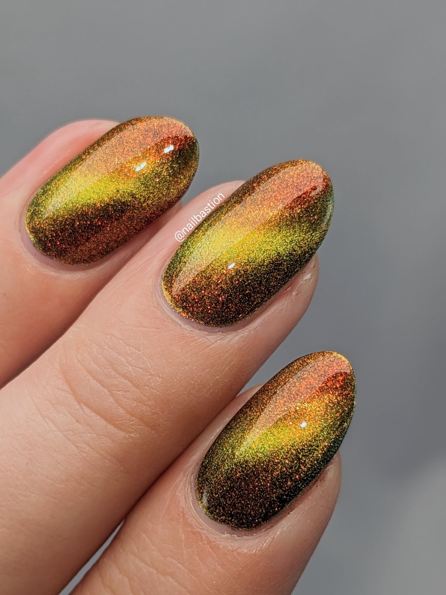 Cosmic Chaos - Red/Orange Multichrome Magnetic Nail Polish - Into the Multiverse Collection