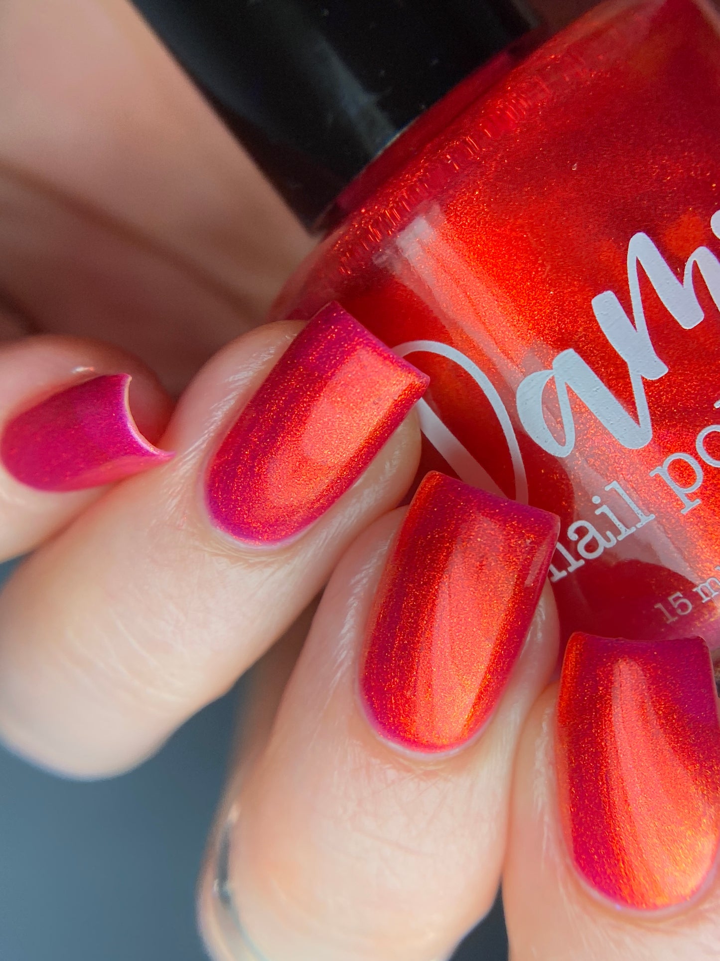 Year of the Dragon - Red Shimmer Nail Polish - Lunar New Year 2024