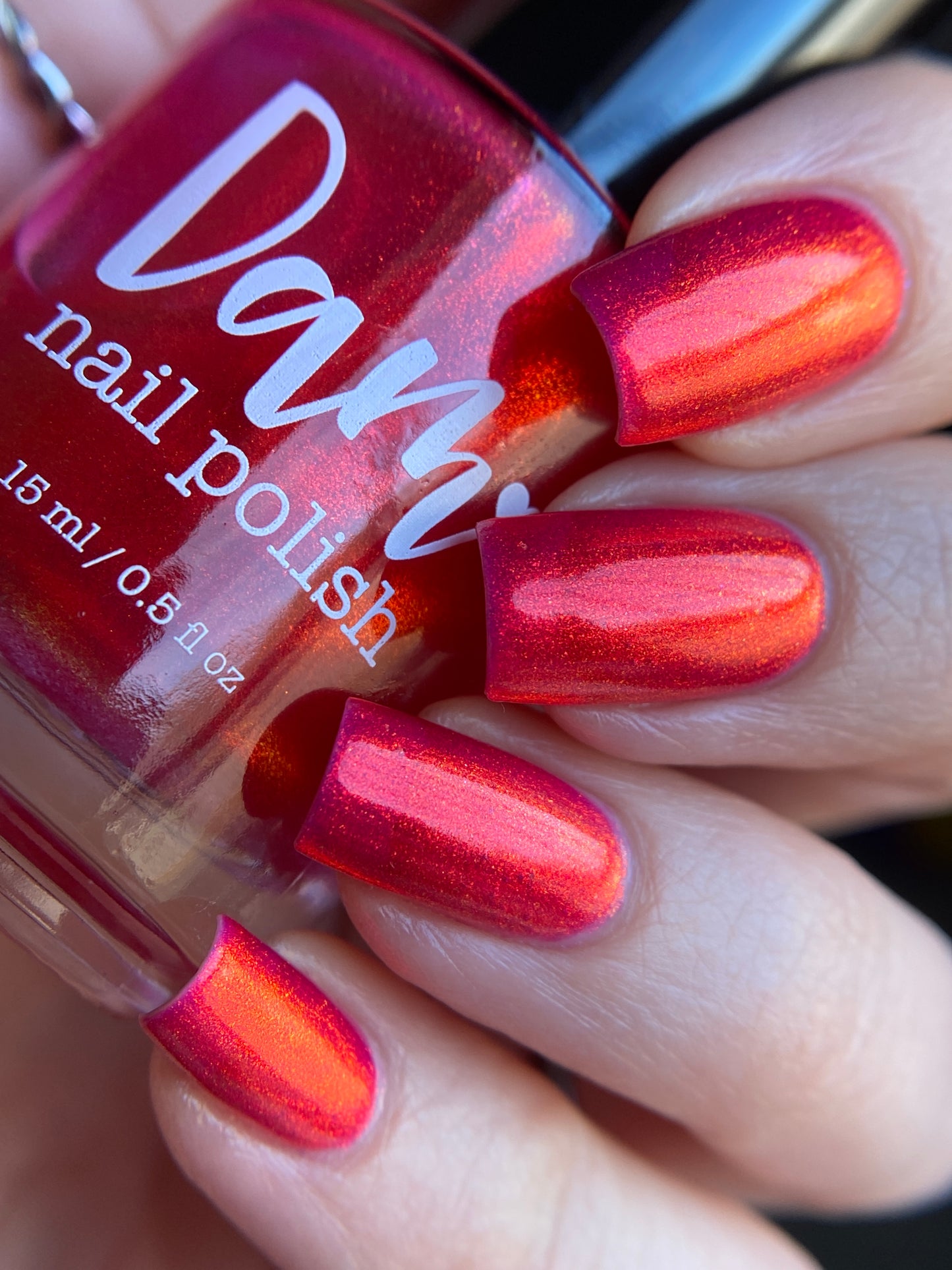 Year of the Dragon - Red Shimmer Nail Polish - Lunar New Year 2024