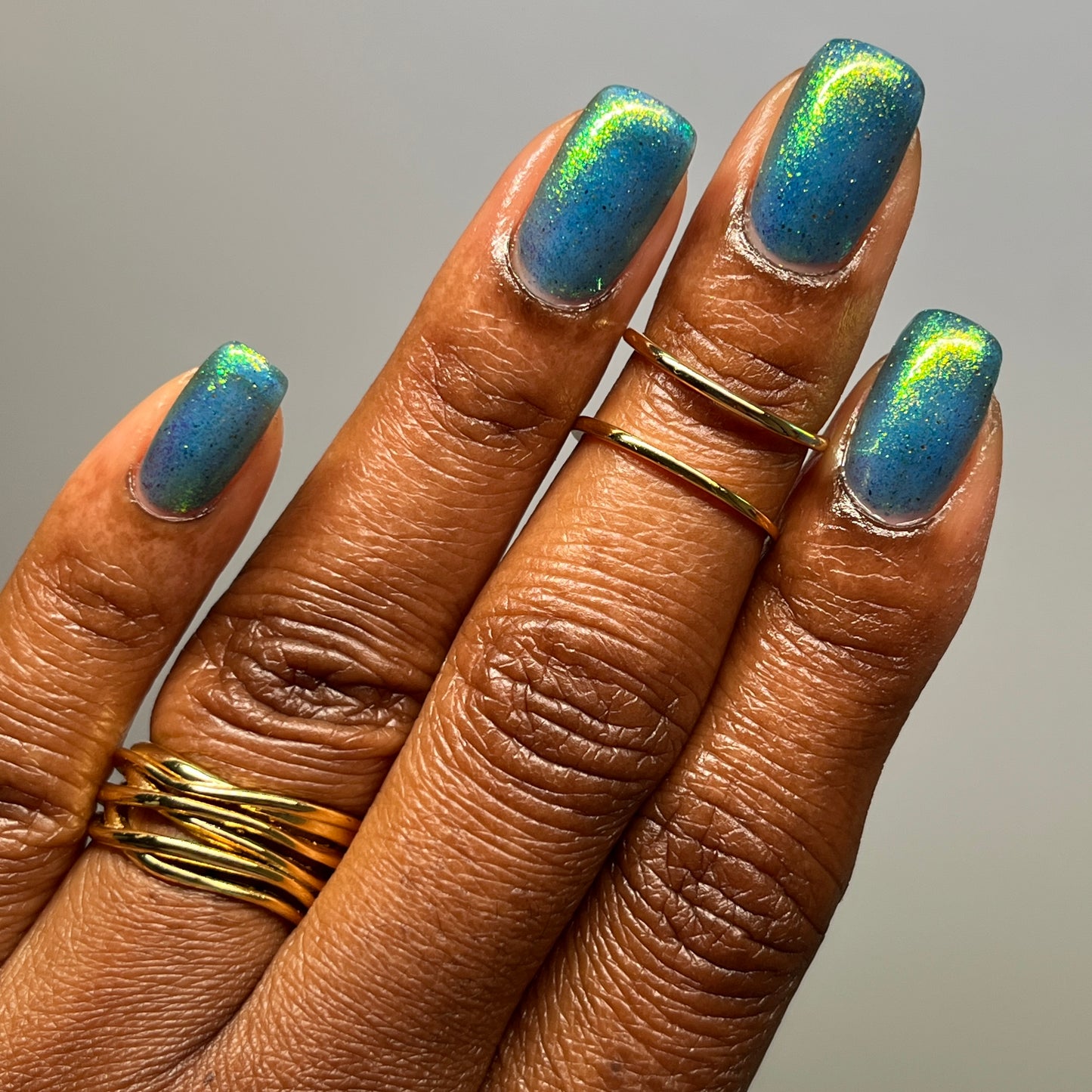 PRE ORDER: Sabotage - Blue Shimmer Nail Polish - Bonus Track Collection - Ships in Approx. 5 Weeks - Dam Nail Polish