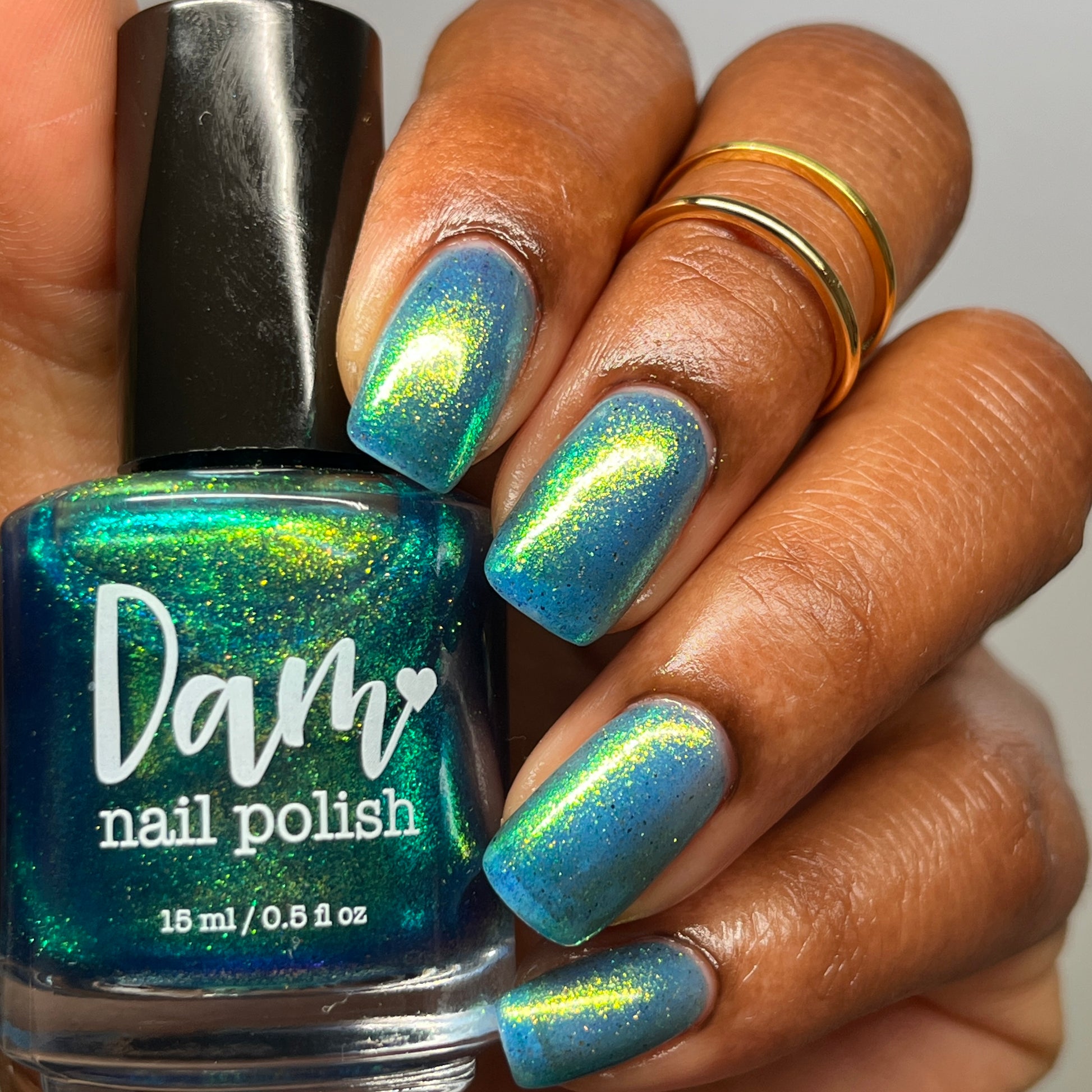 PRE ORDER: Sabotage - Blue Shimmer Nail Polish - Bonus Track Collection - Ships in Approx. 5 Weeks - Dam Nail Polish