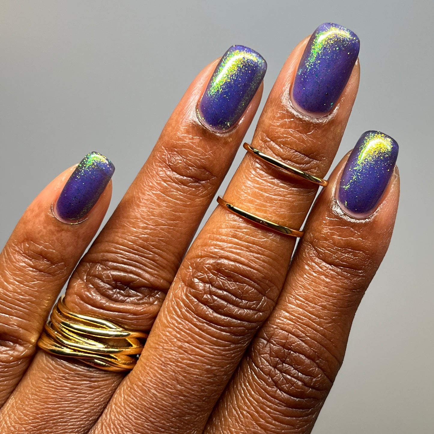 PRE ORDER: Sandman - Blurple Purple Shimmer Nail Polish - Bonus Track Collection - Ships in Approx. 5 Weeks - Dam Nail Polish