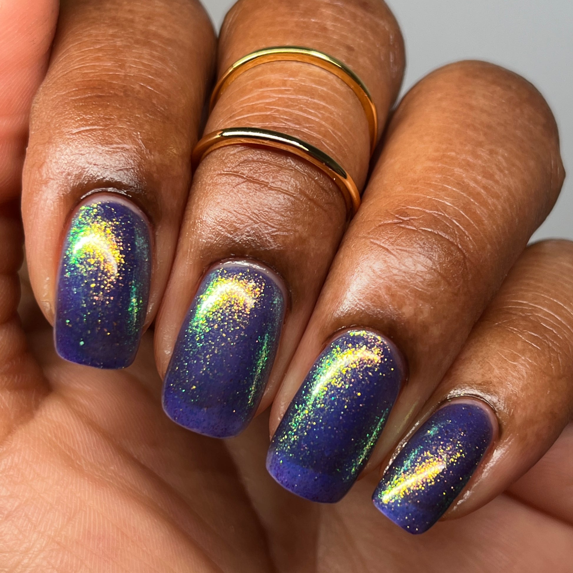 PRE ORDER: Sandman - Blurple Purple Shimmer Nail Polish - Bonus Track Collection - Ships in Approx. 5 Weeks - Dam Nail Polish