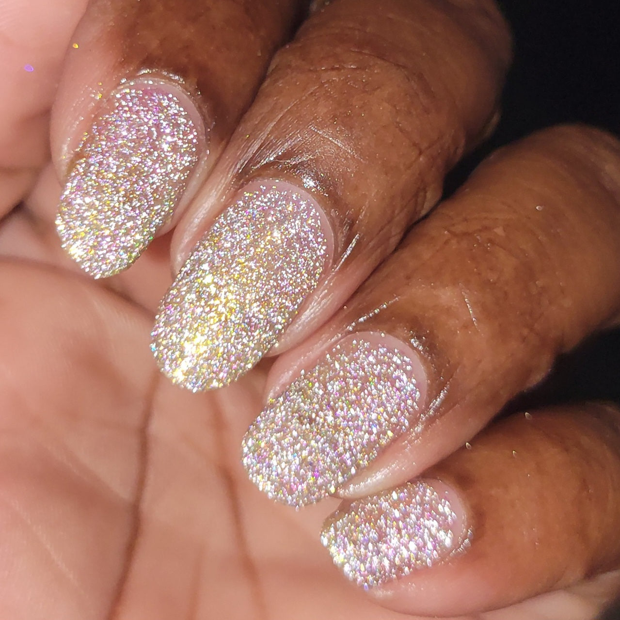 Super Purr-ty - Gold Reflective Nail Polish - Glitter Nail Polish - PBE Exclusive 2024 - Dam Nail Polish