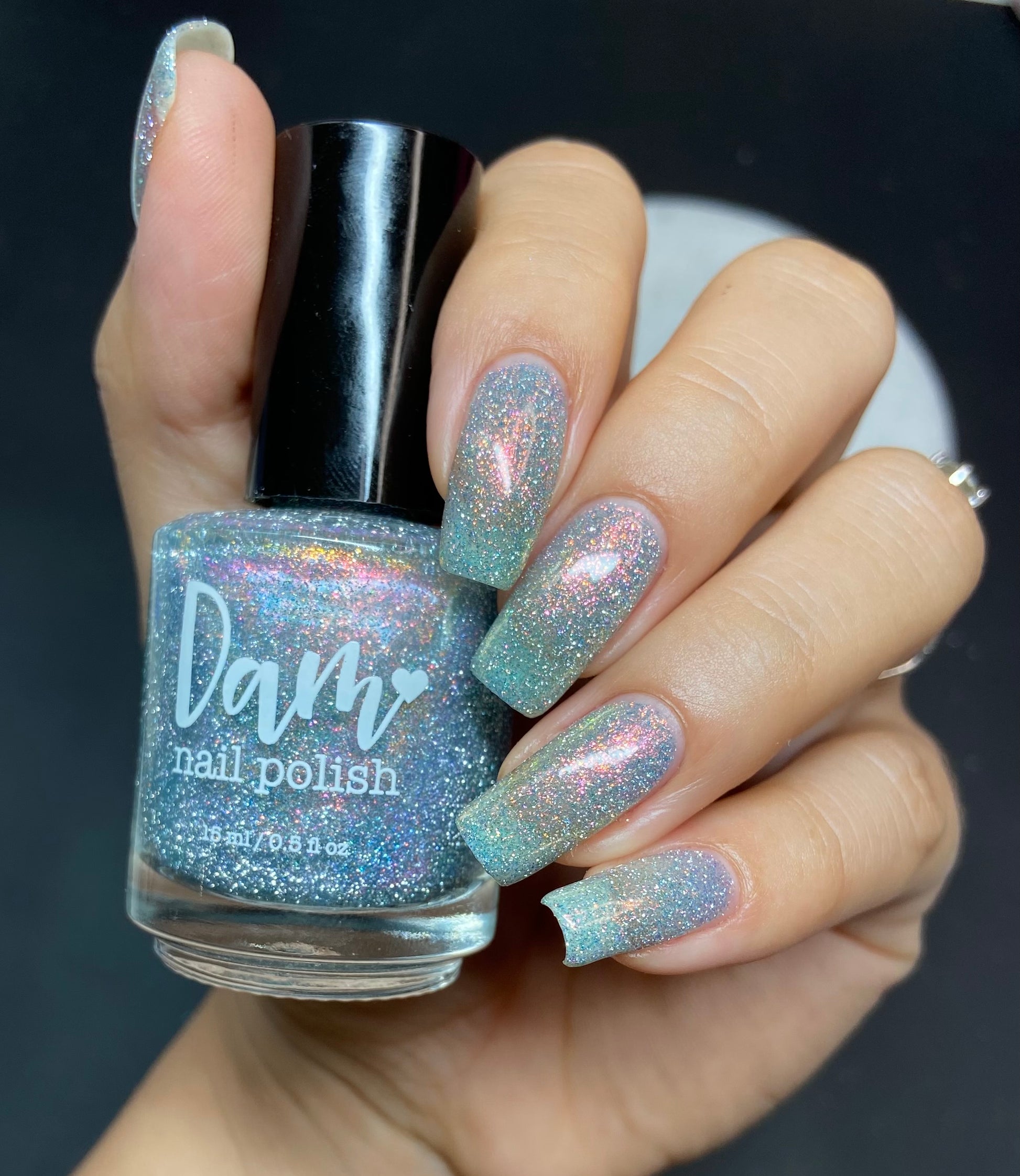 Totally Pawsome - Blue Reflective Nail Polish - Glitter Nail Polish - PBE Exclusive 2024 - Dam Nail Polish