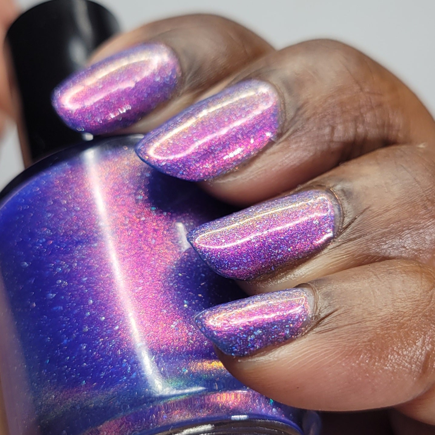 Touch the Sky in Tokyo - Blue Shimmer Polish - Journey Through Japan Collection - Dam Nail Polish
