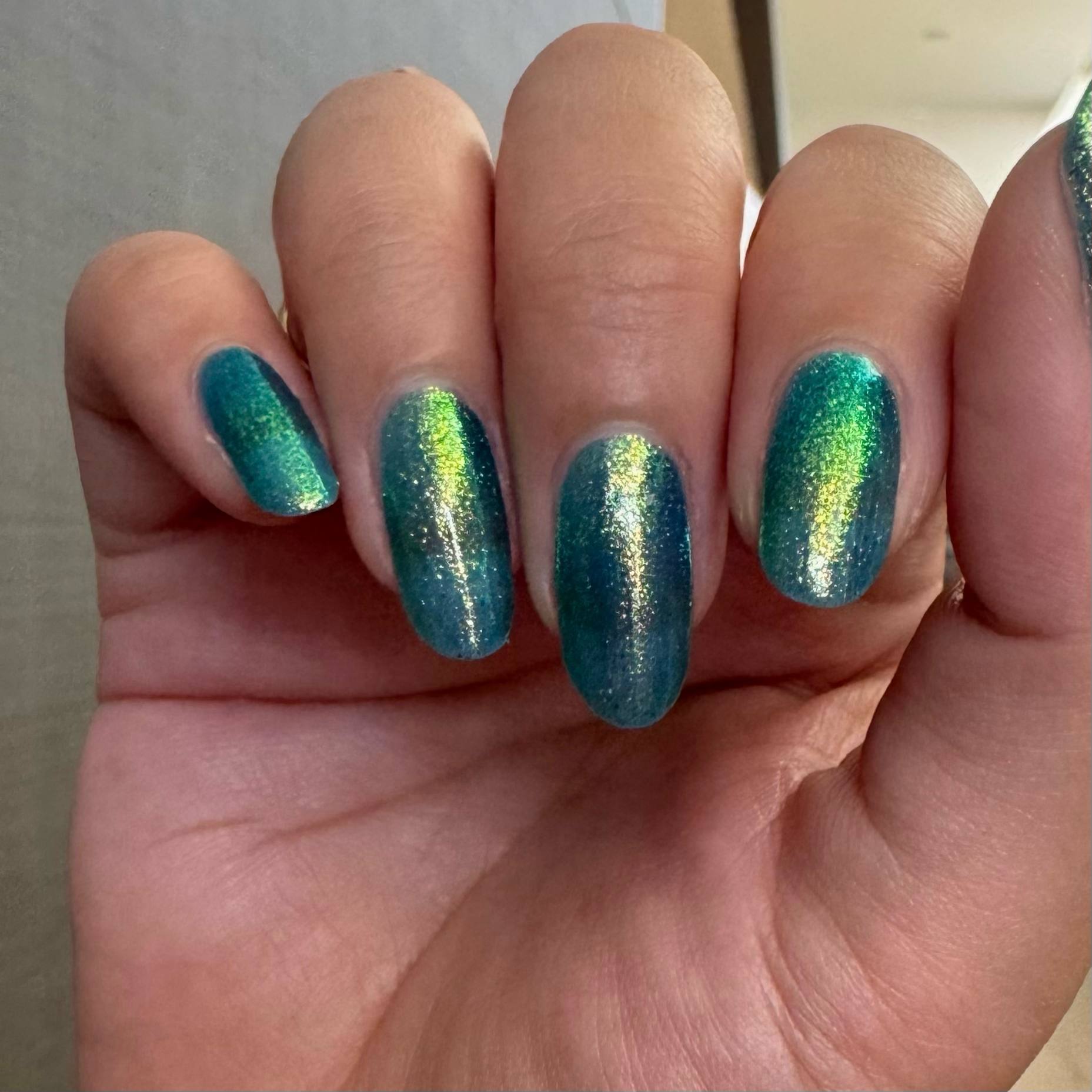 Sabotage - Blue Shimmer Nail Polish - Bonus Track Collection - Dam Nail Polish