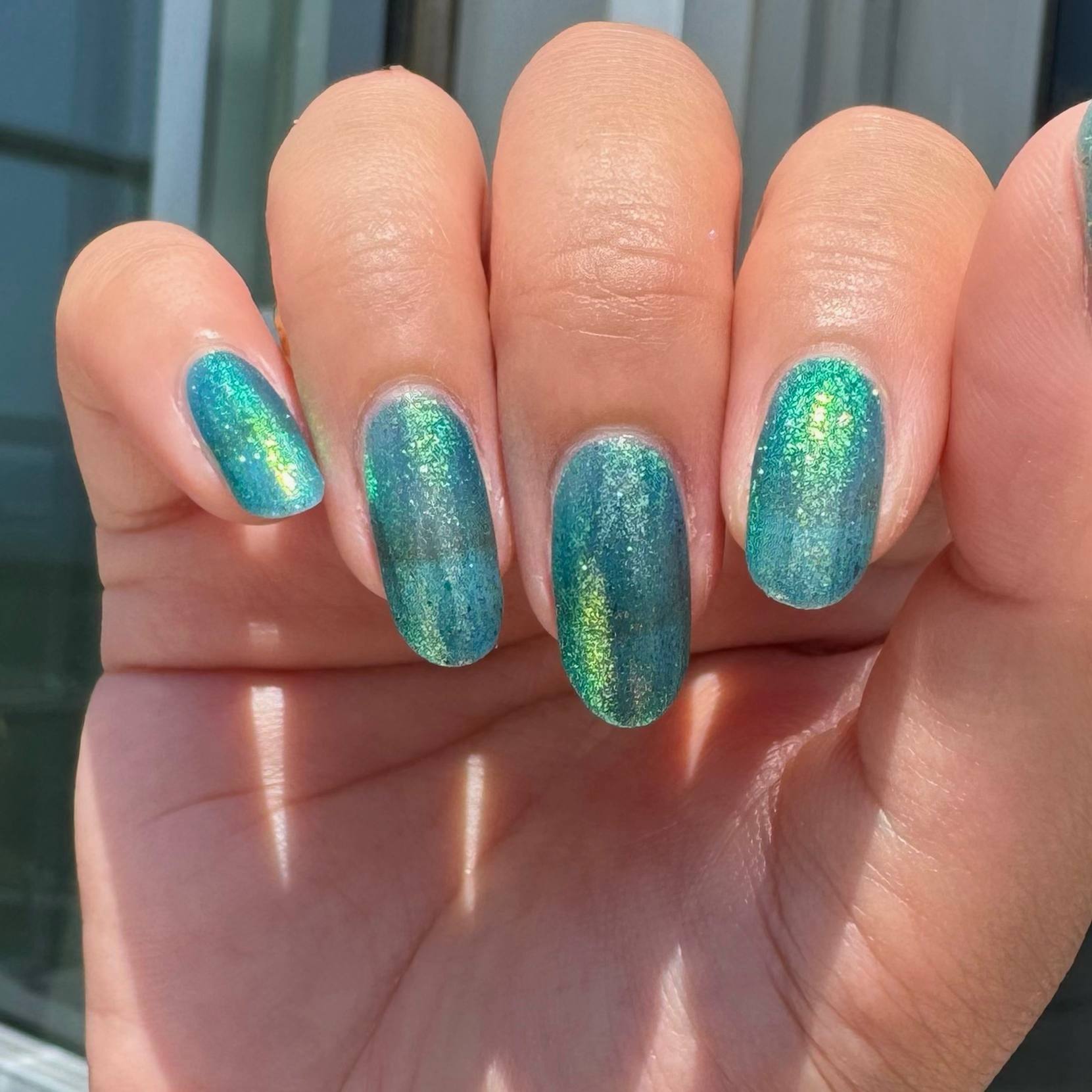 Sabotage - Blue Shimmer Nail Polish - Bonus Track Collection - Dam Nail Polish