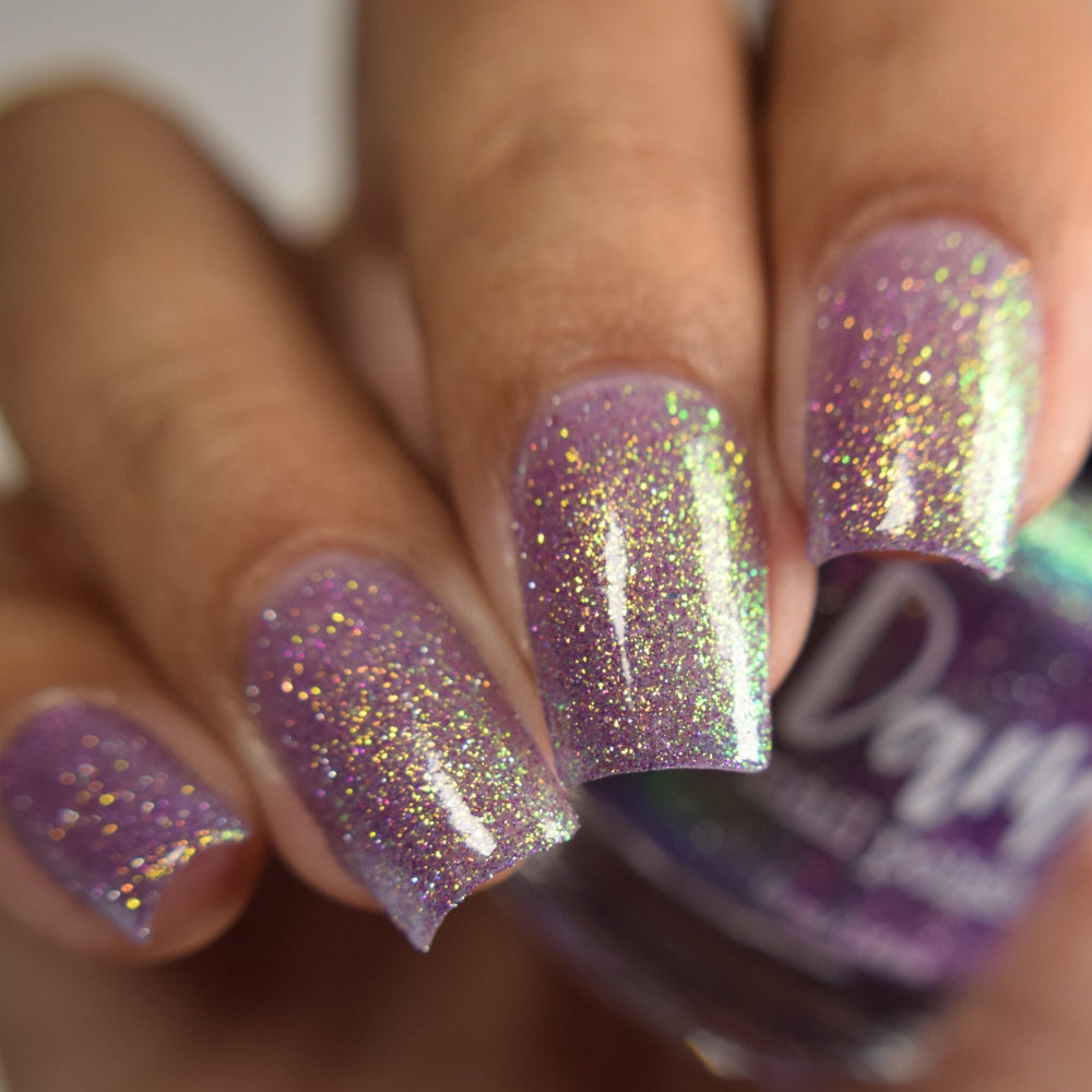 Decade of Dam - Purple Shimmer Reflective Nail Polish - 10th Anniversary Trio - Dam Nail Polish