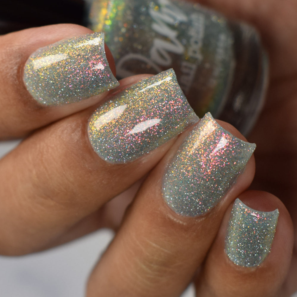 Totally Pawsome - Blue Reflective Nail Polish - Glitter Nail Polish - PBE Exclusive 2024 - Dam Nail Polish