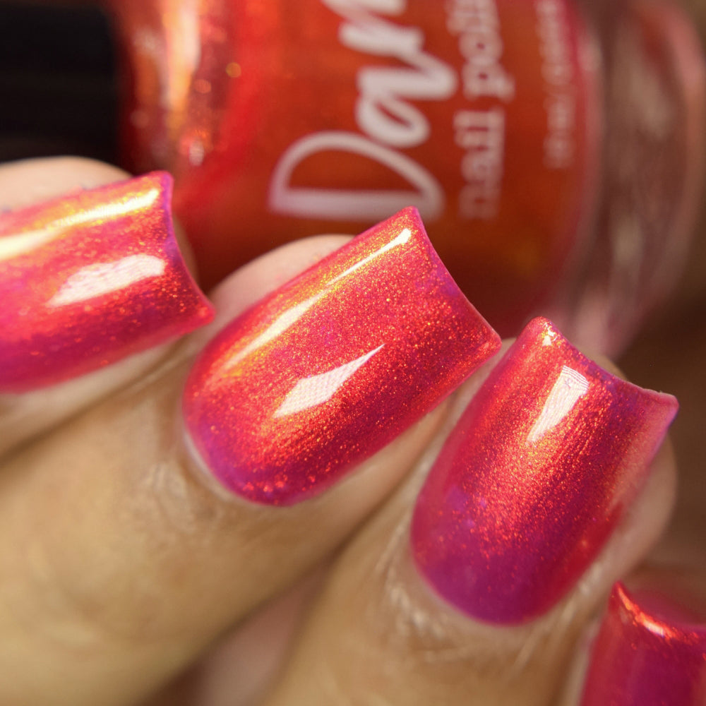 Year of the Dragon - Red Shimmer Nail Polish - Lunar New Year 2024