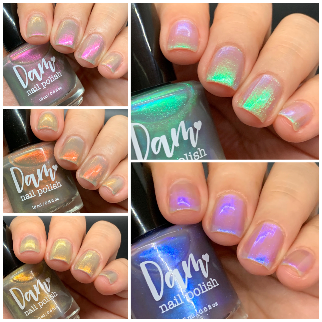 Trust the Shimmer Collection - Set of 5 Shimmer Nail Polishes