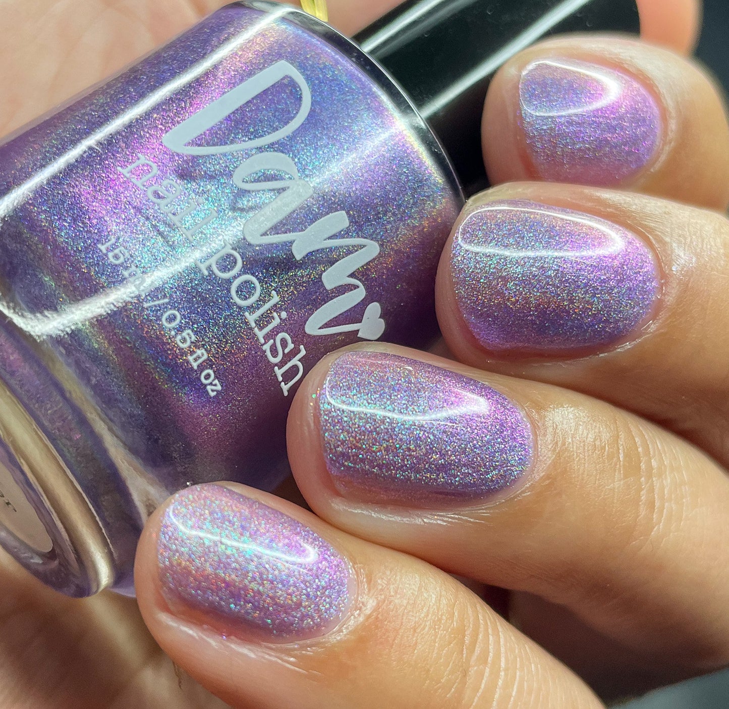 Best May Ever - Purple Holographic Shimmer Nail Polish - May 2023 Polish of the Month