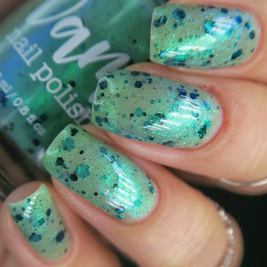 Matcha Made in Heaven - Light Green Crelly Nail Polish - Boba Collection - Dam Nail Polish
