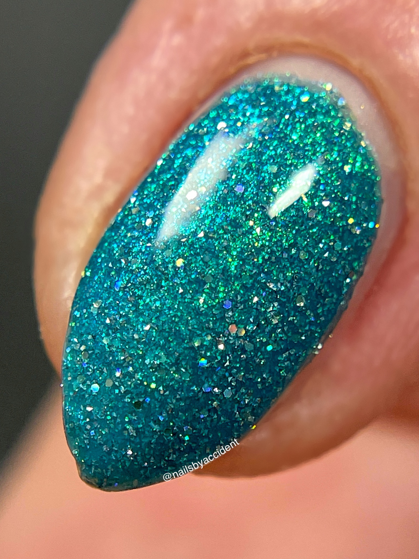Chicago River - Teal Reflective Nail Polish - PBE Exclusive