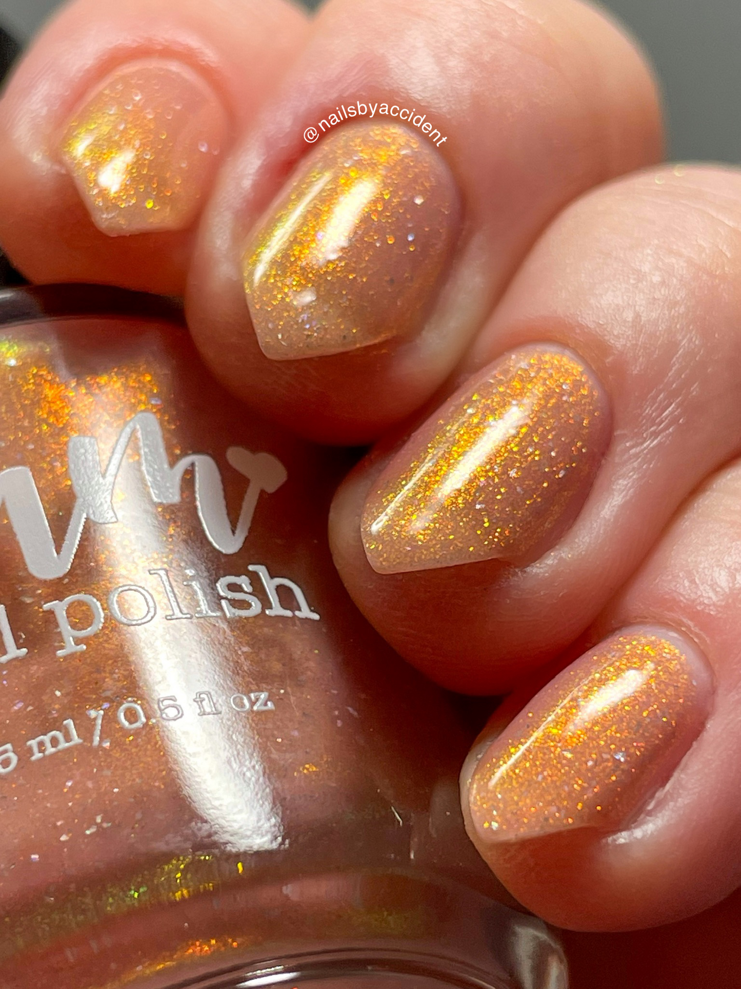 The Bean - Pink Shimmer Nail Polish - PBE Exclusive