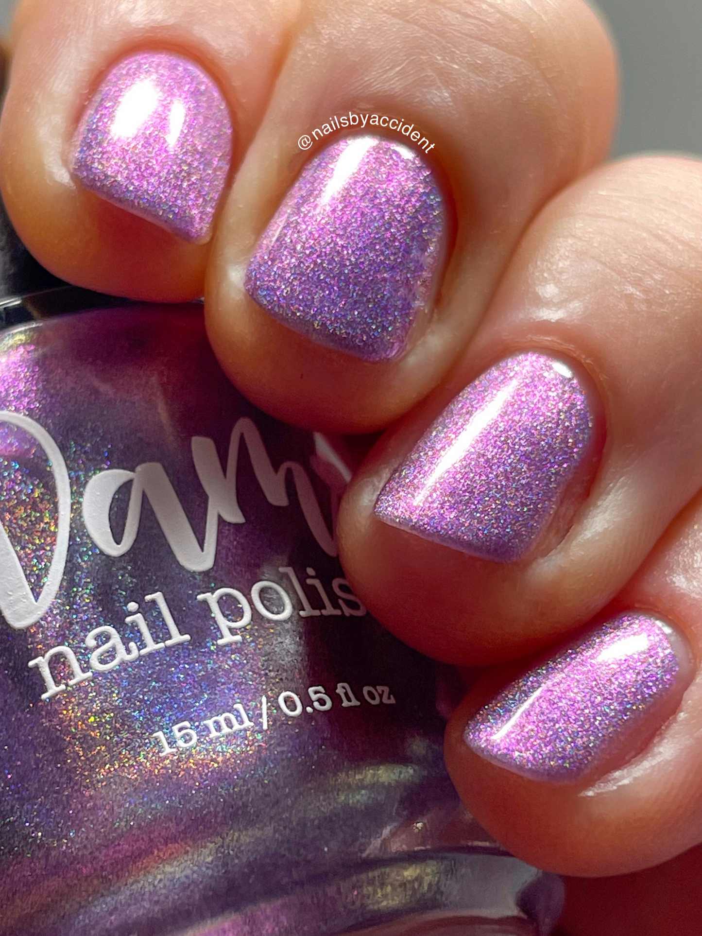 Best May Ever - Purple Holographic Shimmer Nail Polish - May 2023 Polish of the Month