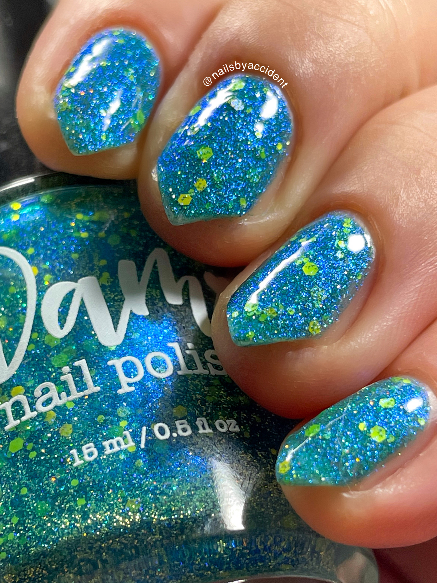 Naomi - Blue Reflective Nail Polish - Survivor Series