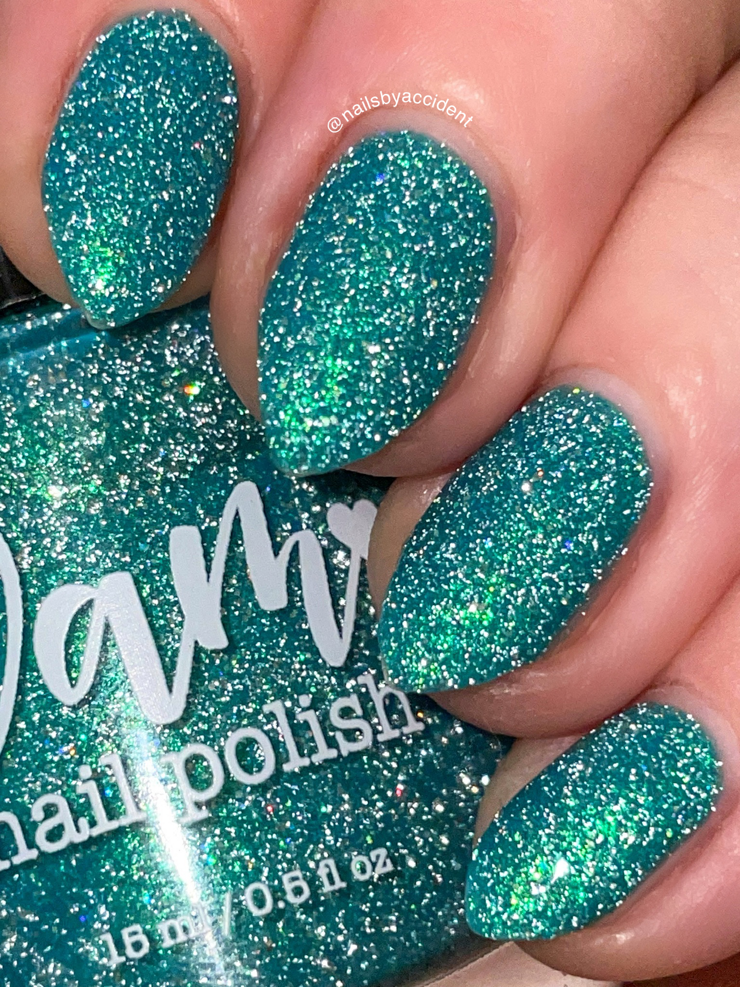 Chicago River - Teal Reflective Nail Polish - PBE Exclusive