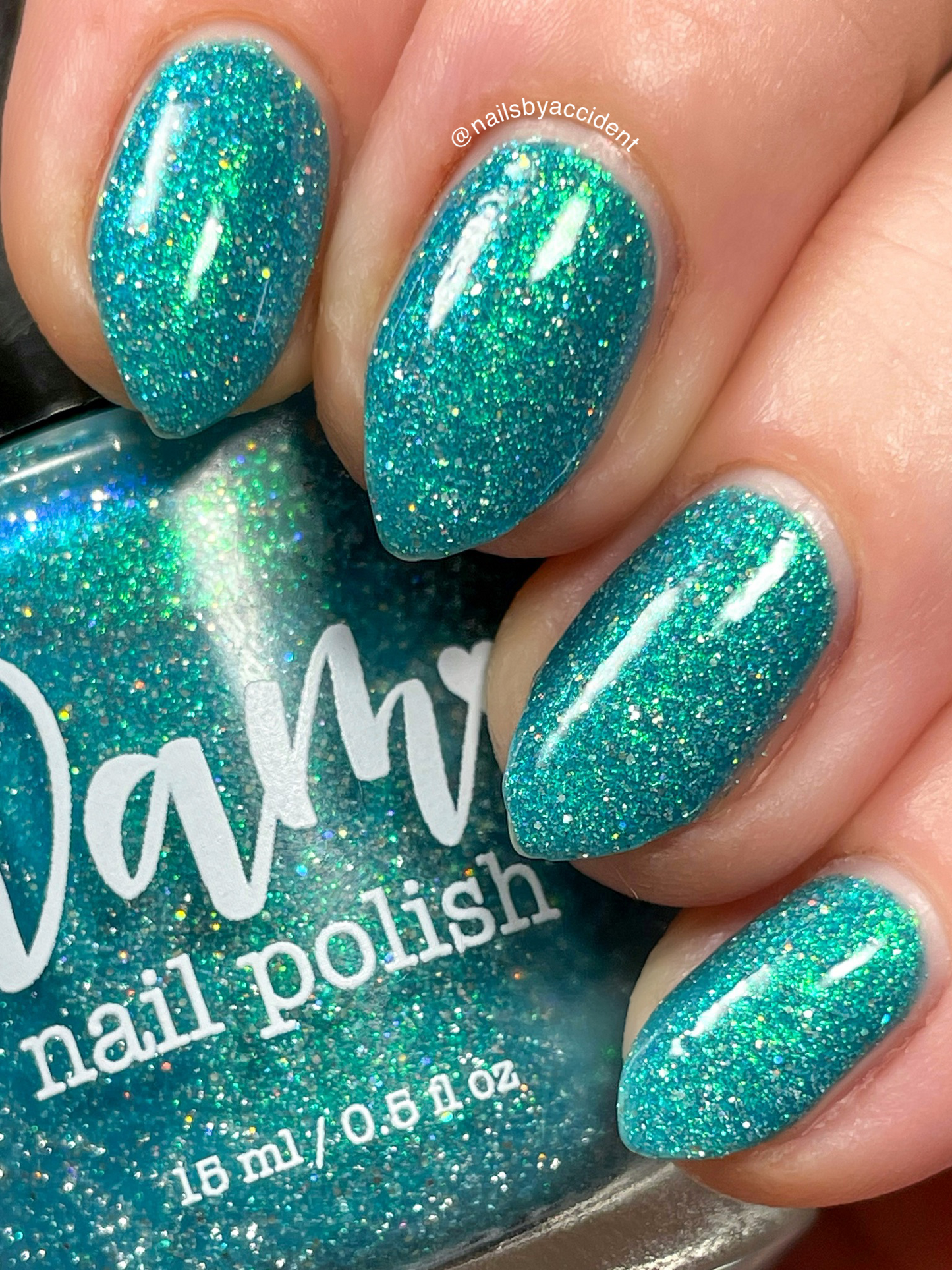 Chicago River - Teal Reflective Nail Polish - PBE Exclusive