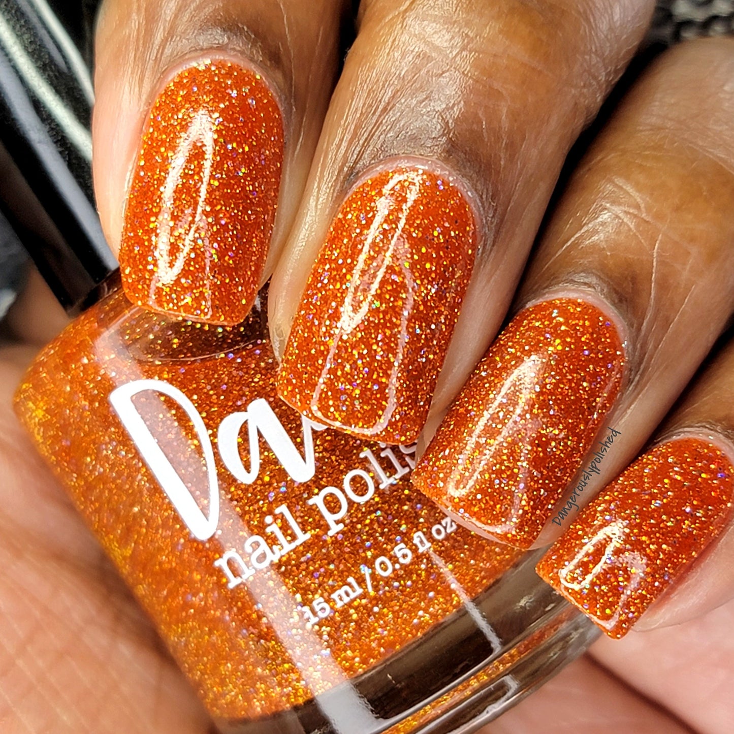 Jams & Jellies Collection - Rainbow Reflective Glitter Nail Polish - Dam