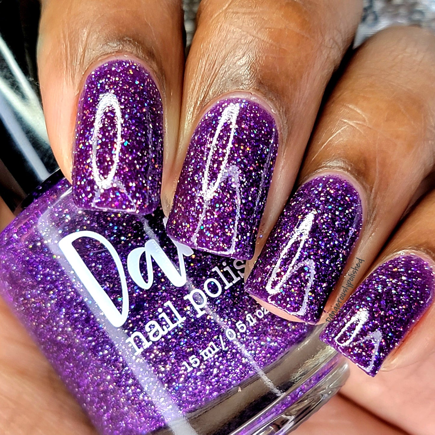 Jams & Jellies Collection - Rainbow Reflective Glitter Nail Polish - Dam