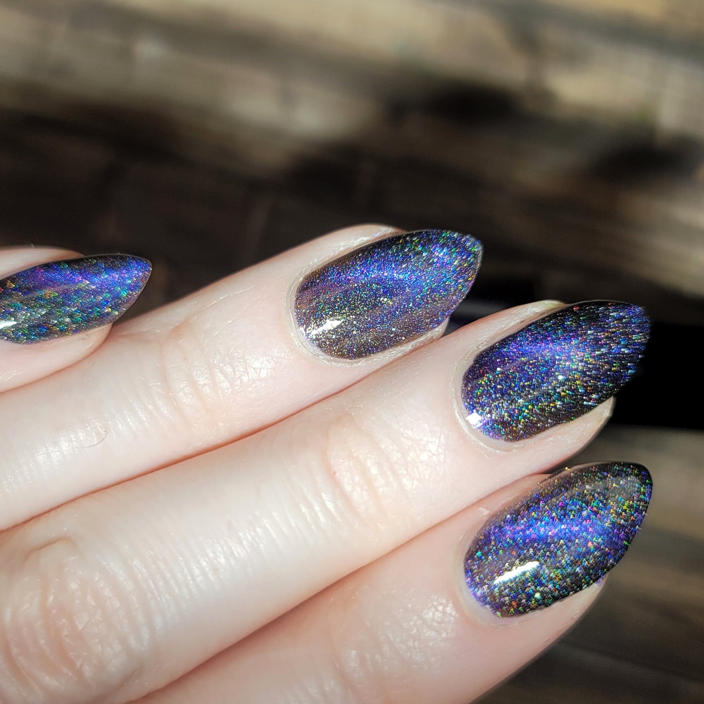 Supernova - Purple/Pink/Bronze Magnetic Holographic Nail Polish - Astronomical 2 Collection - Dam